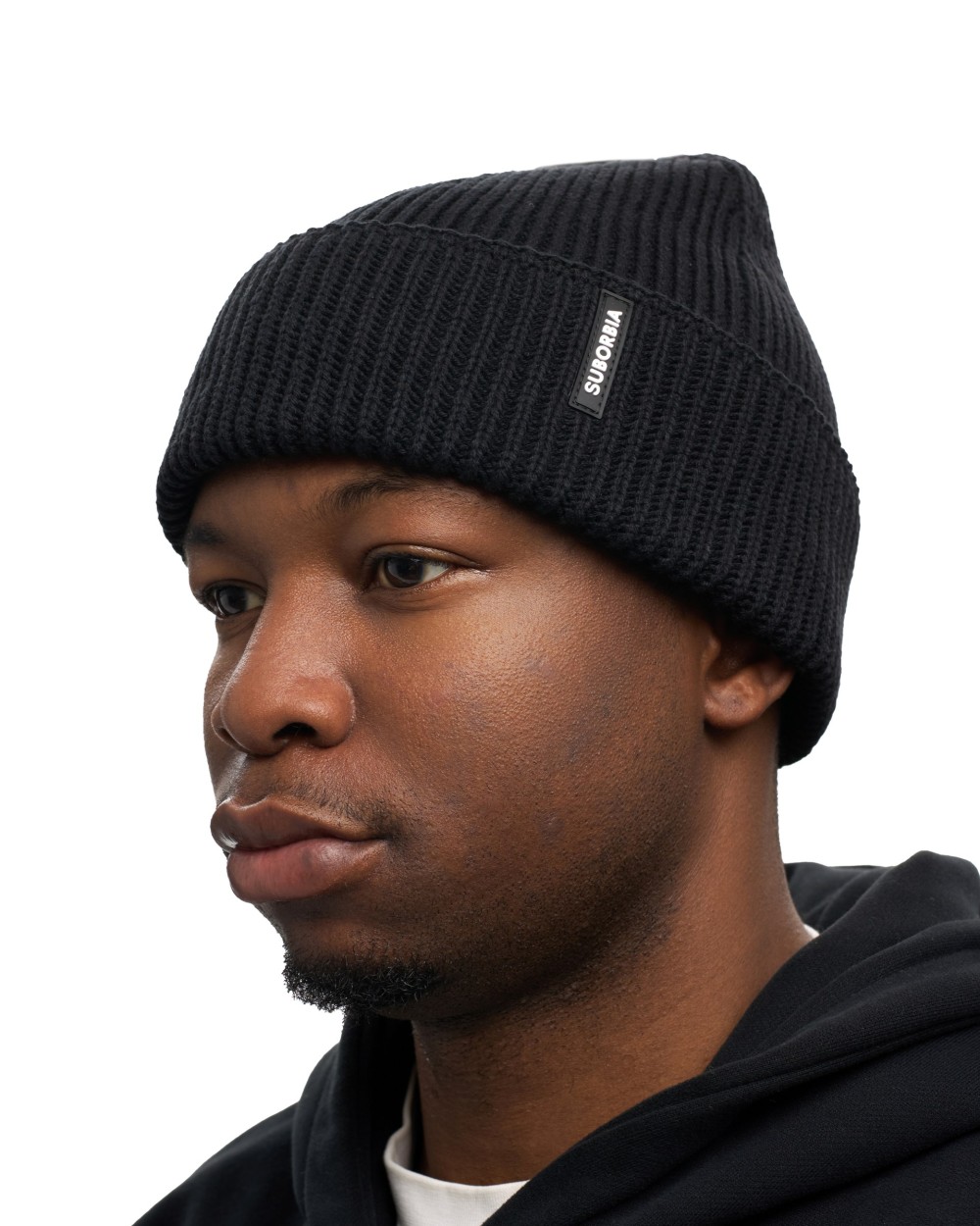 Шапка бини SUBORBIA MEN Black