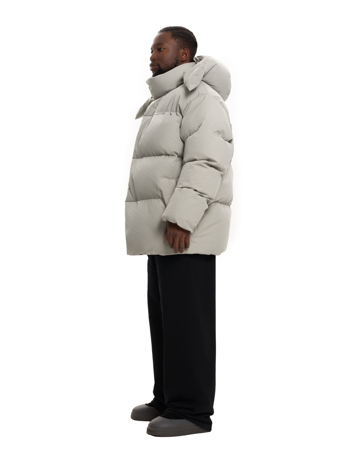 Пуховик PATTERN ANG MEN Grey