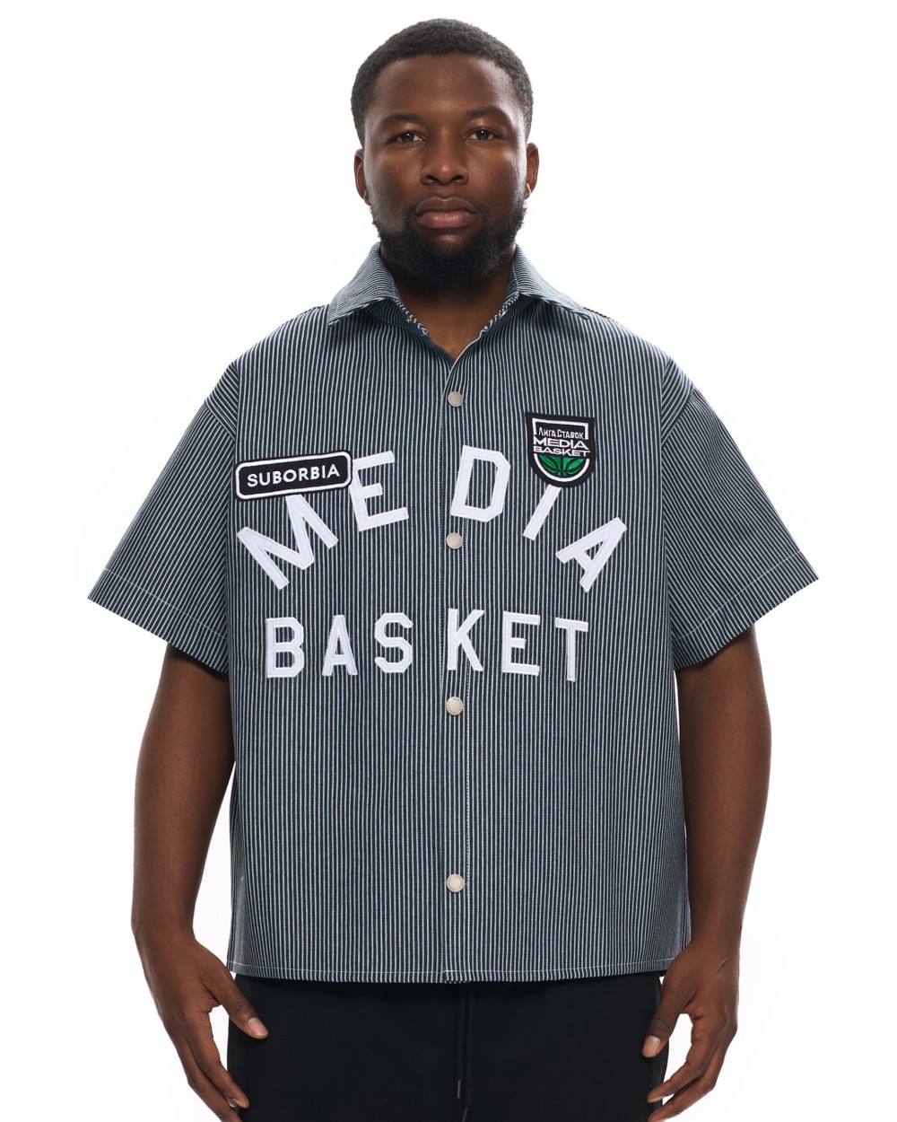 Рубашка MEDIA BASKET MEN Blue