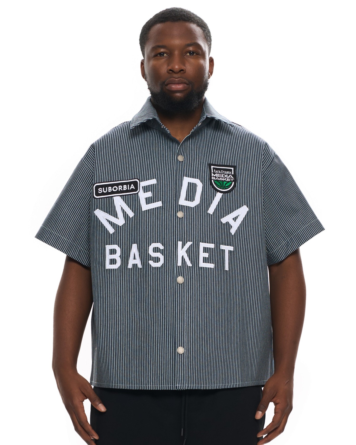 Рубашка MEDIA BASKET MEN Blue