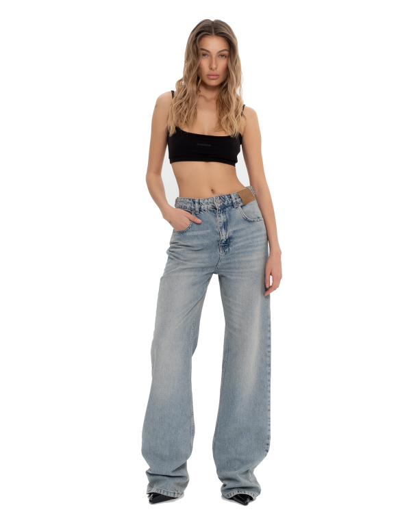 Джинсы INVERSE Washed blue