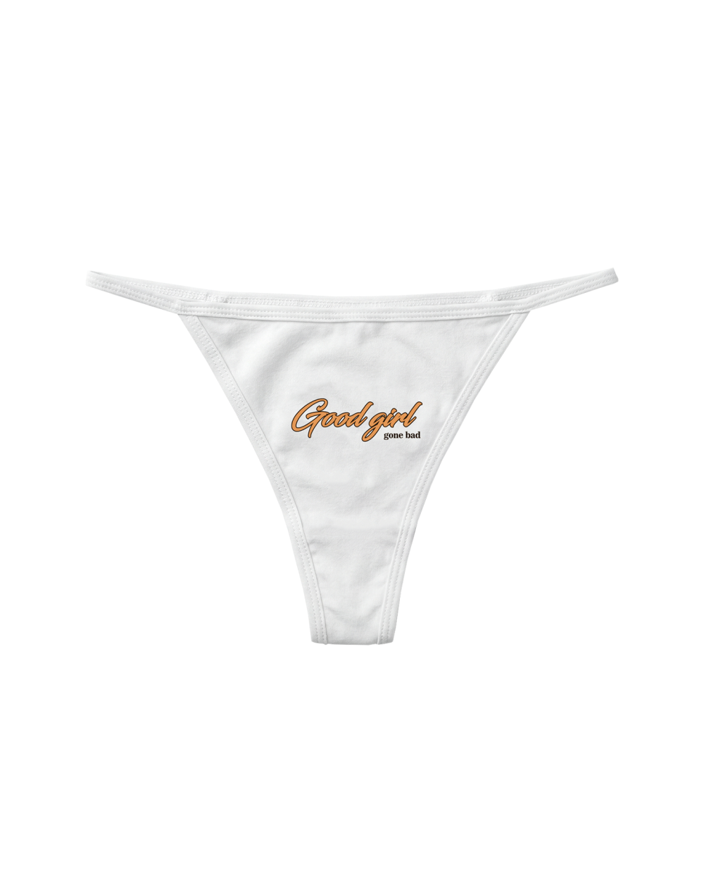 Стринги Хорошая девочка Белый