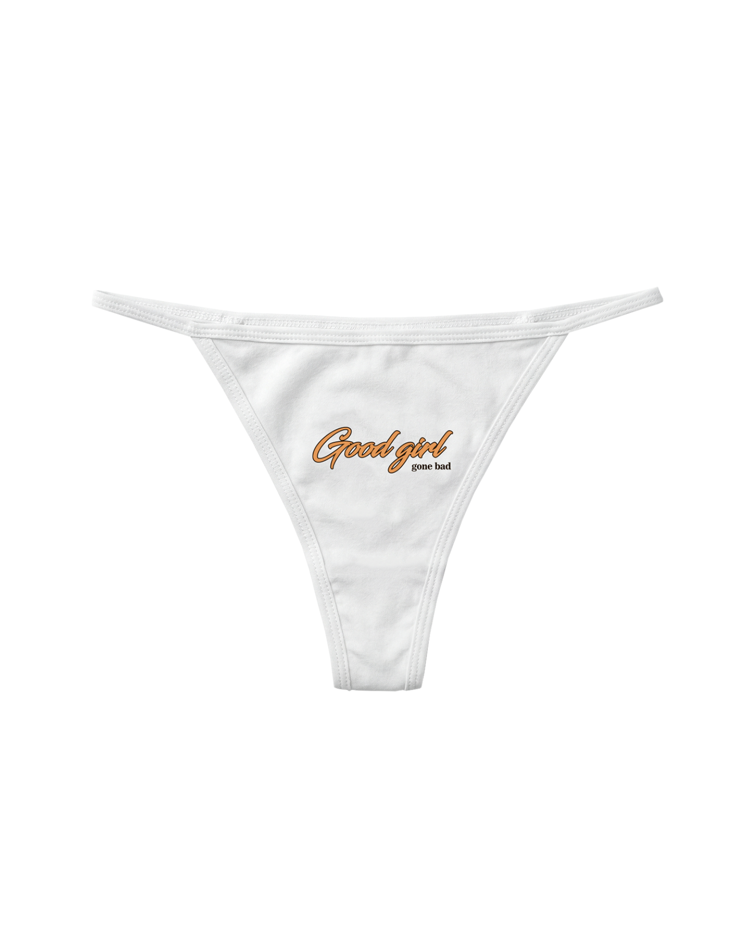 Стринги Хорошая девочка Белый