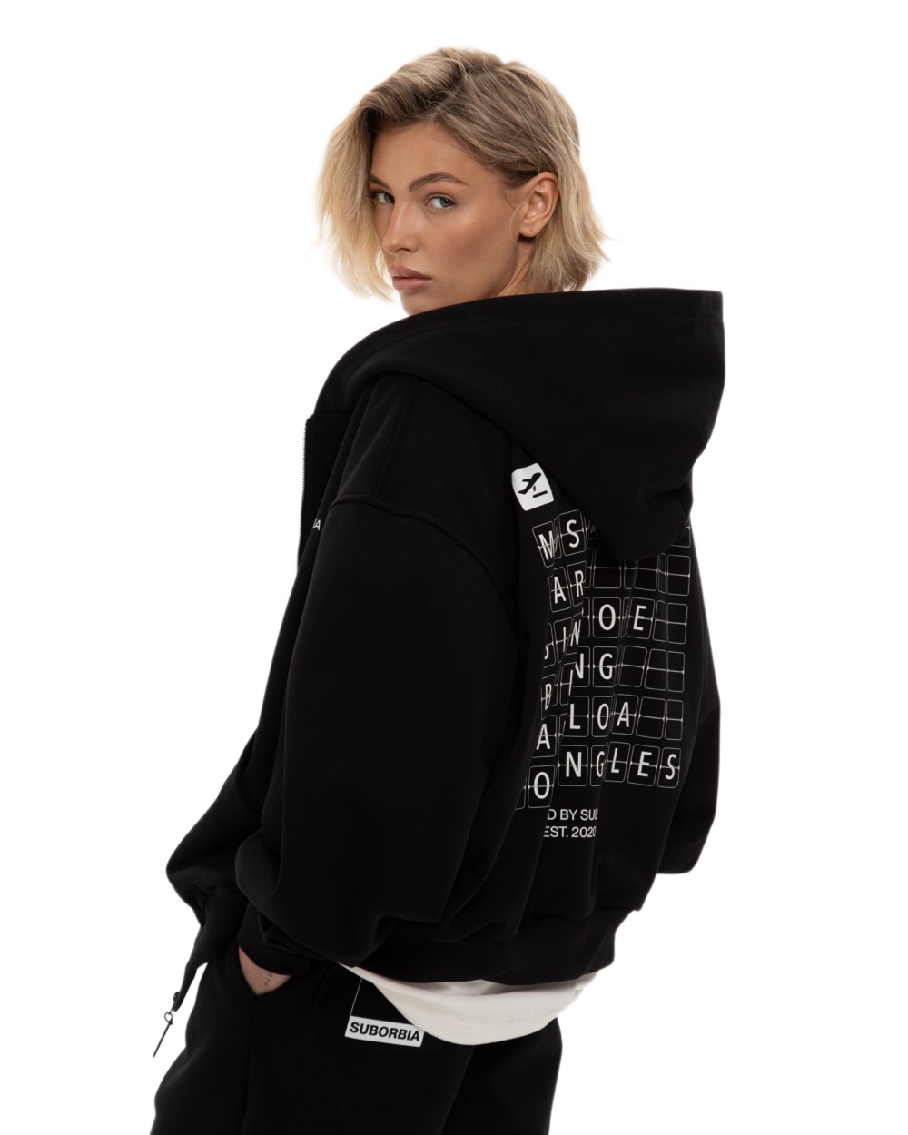 Худи ZIP TERMINAL S Black