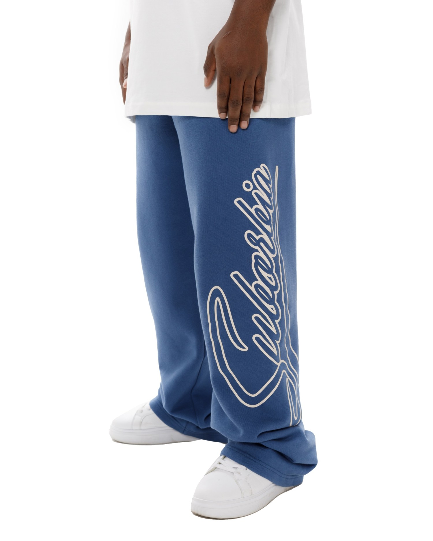 Брюки палаццо College MEN Blue