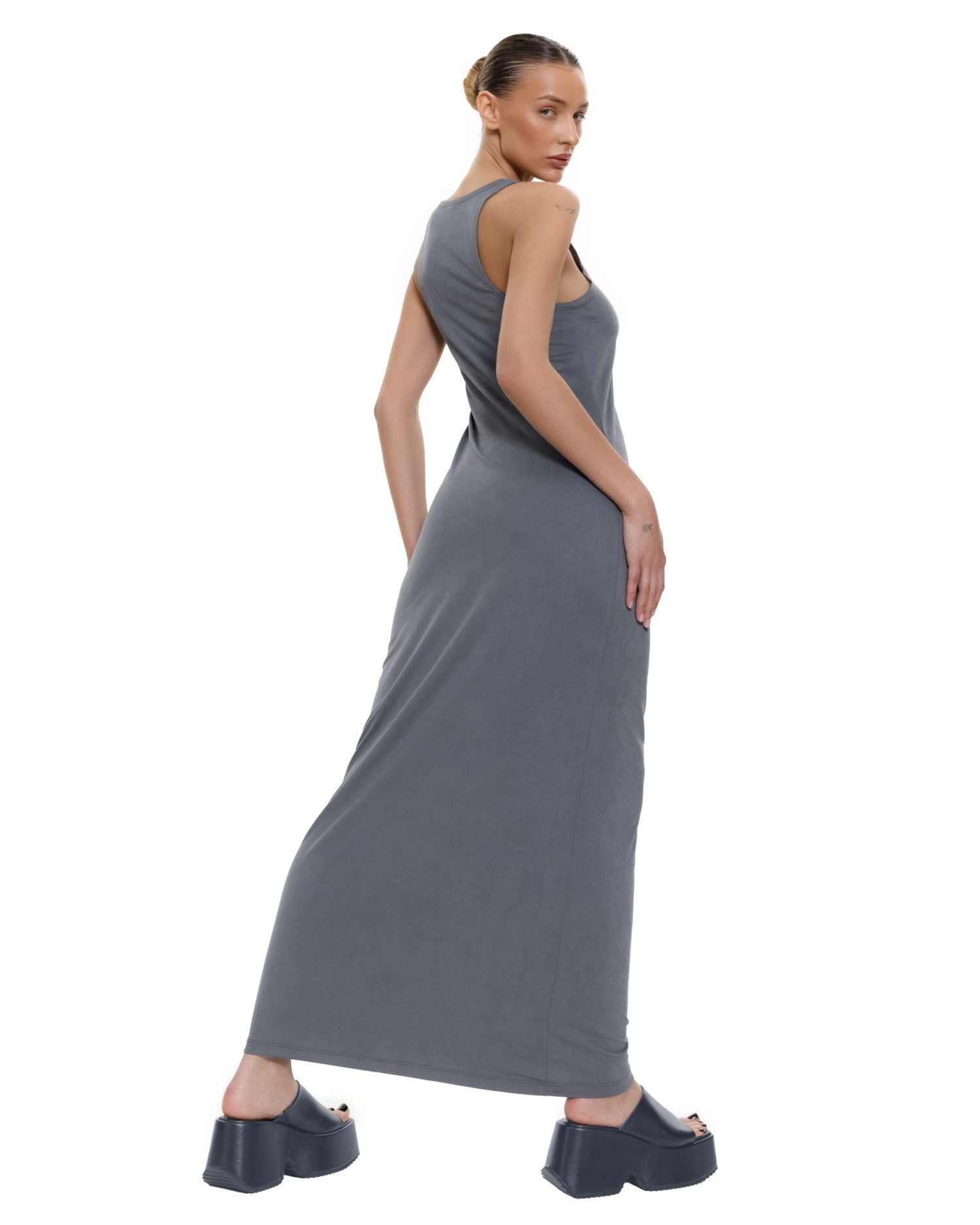 Платье BASE CLASSIC maxi Graphite
