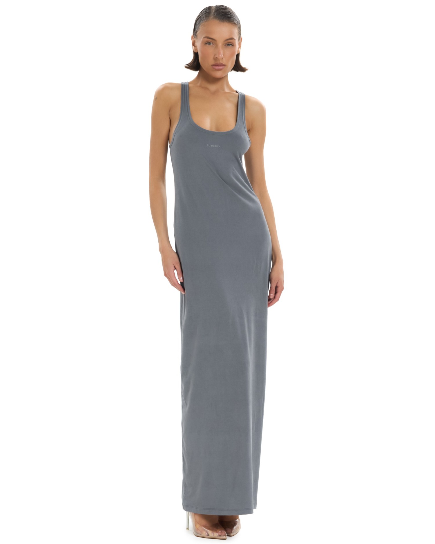 Платье BASE CLASSIC maxi Графит