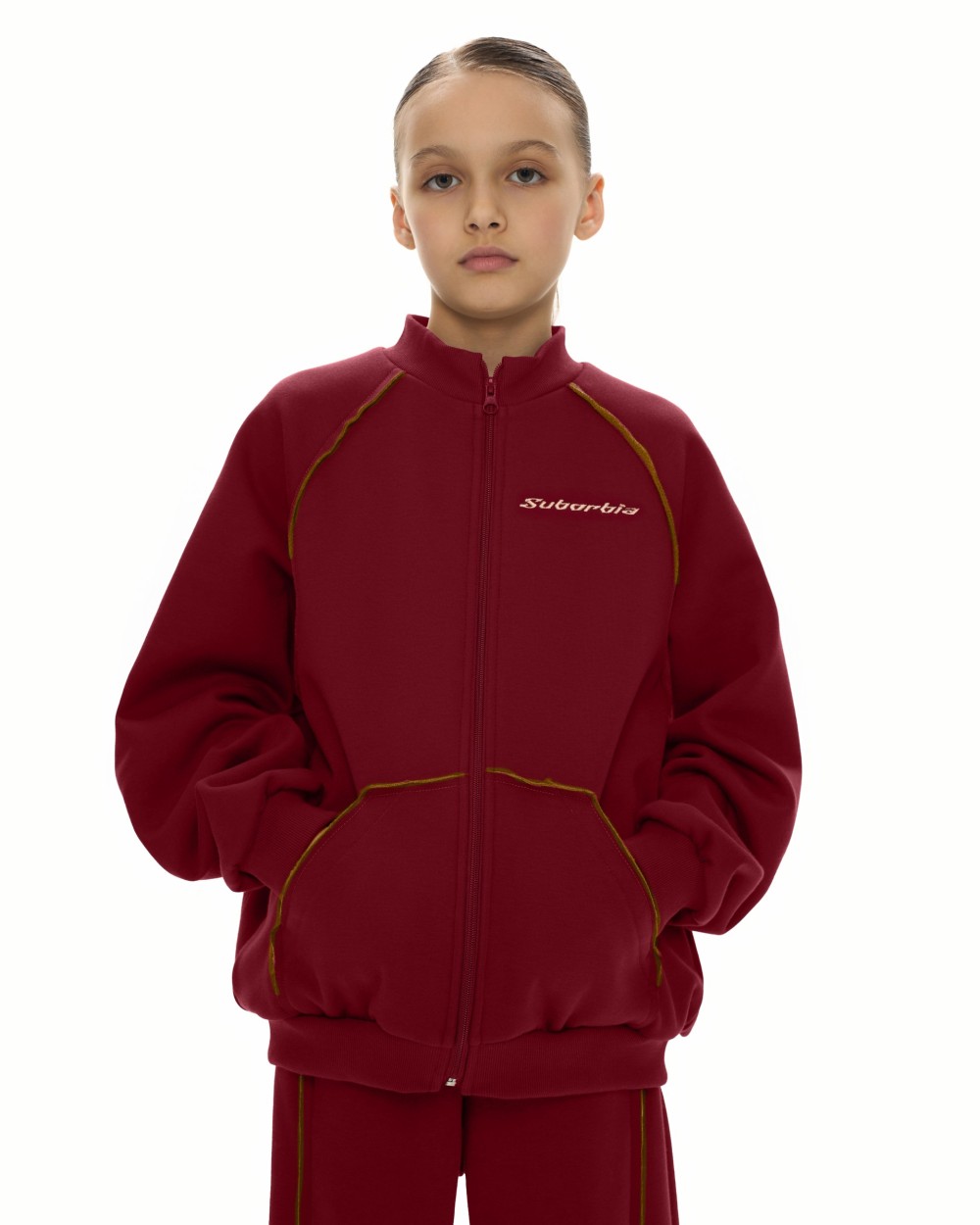 Костюм DOUBLE TROUBLE Junior 140-146 Burgundy