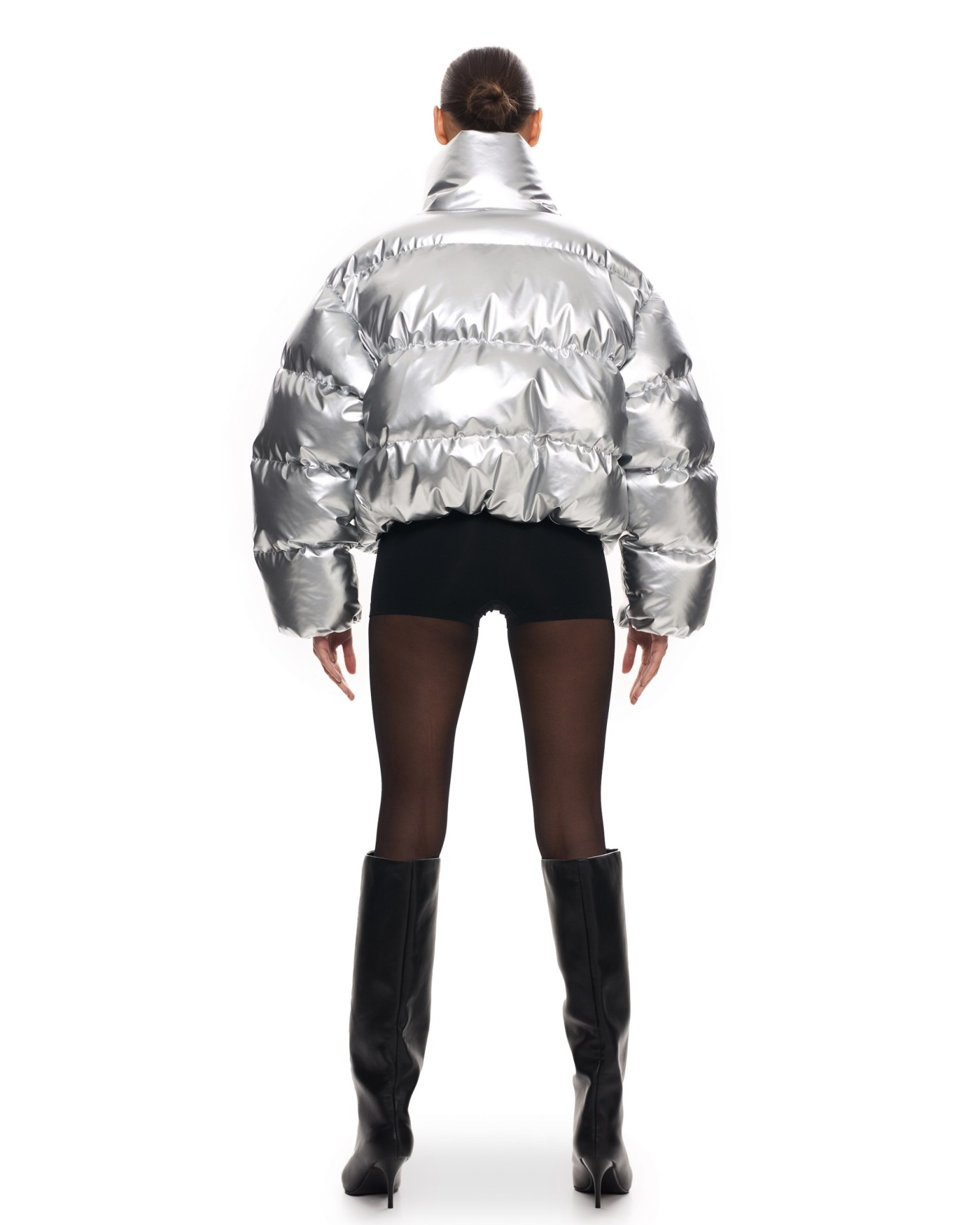 Пуховик ANG mini Space Silver