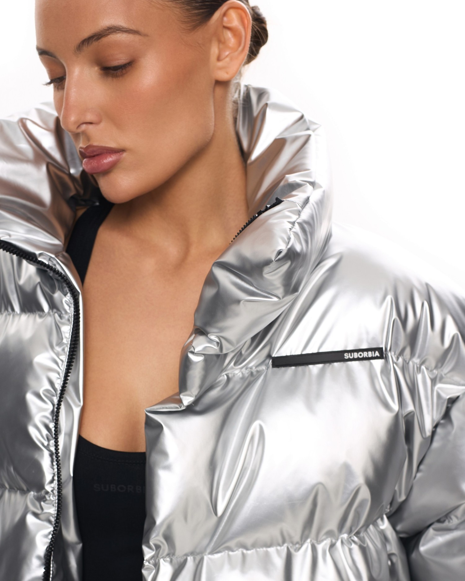 Пуховик ANG mini Space Silver