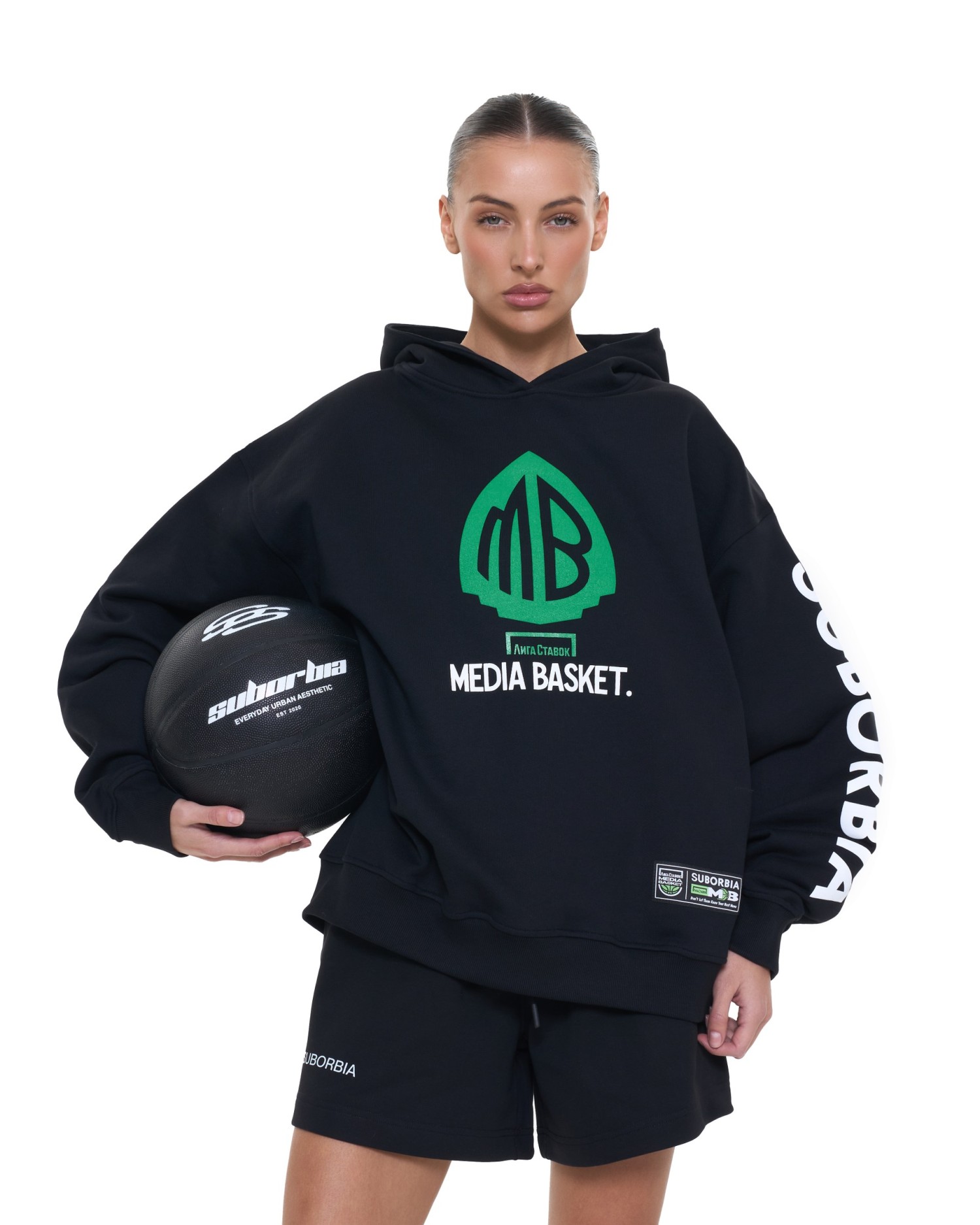 Худи MEDIA BASKET Black