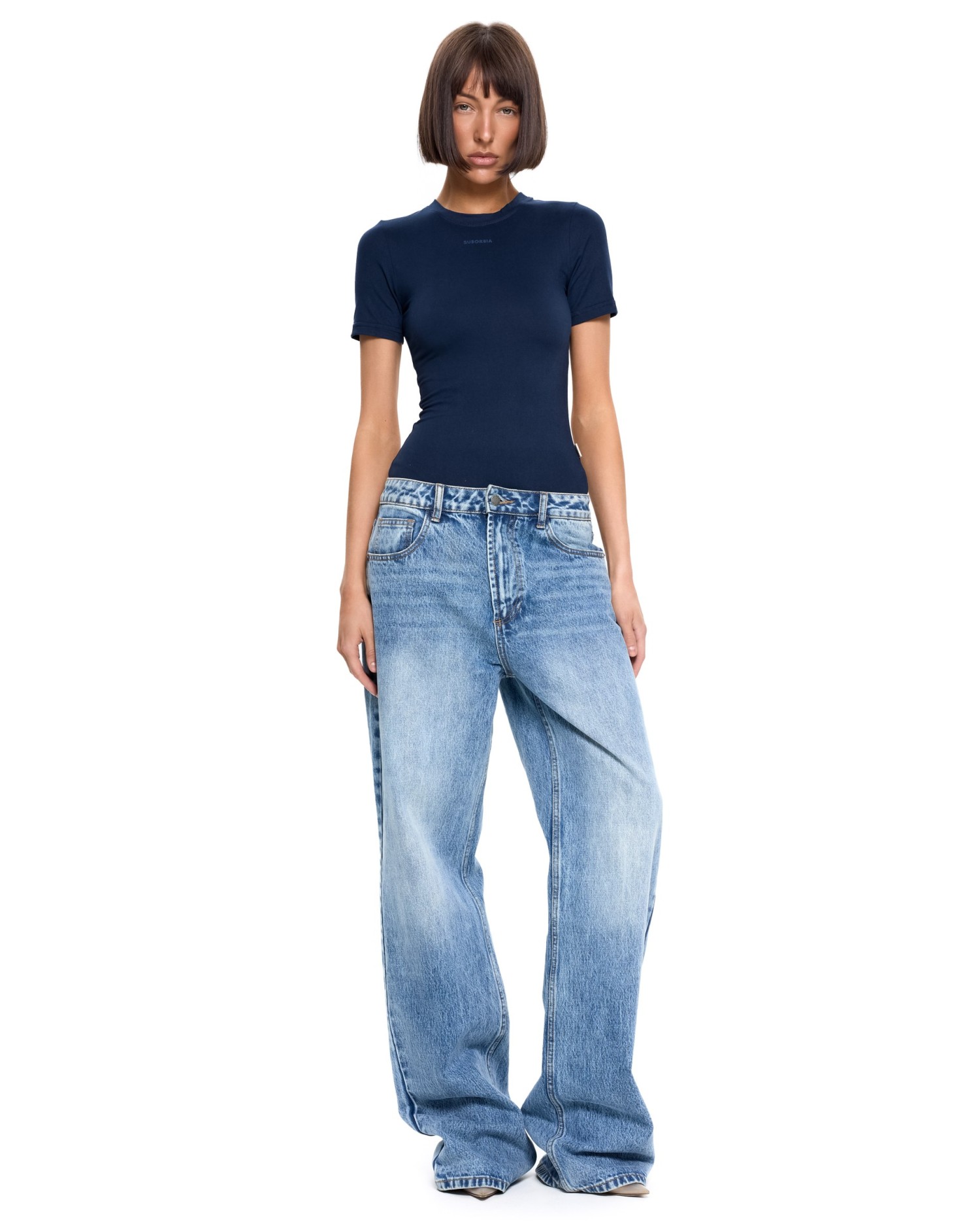 Боди BASE Темно-синий