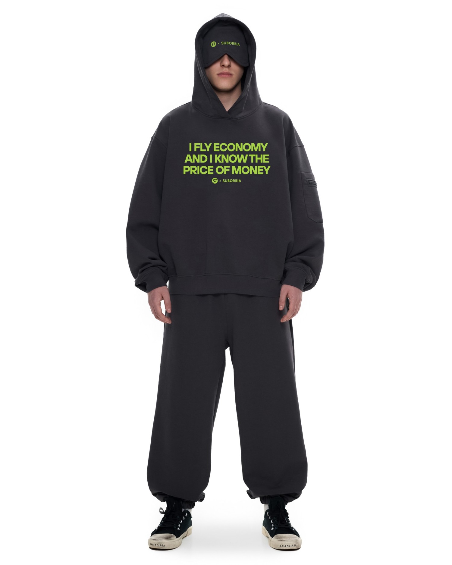 Костюм Suborbia x S7 с худи MEN Graphite Economy class