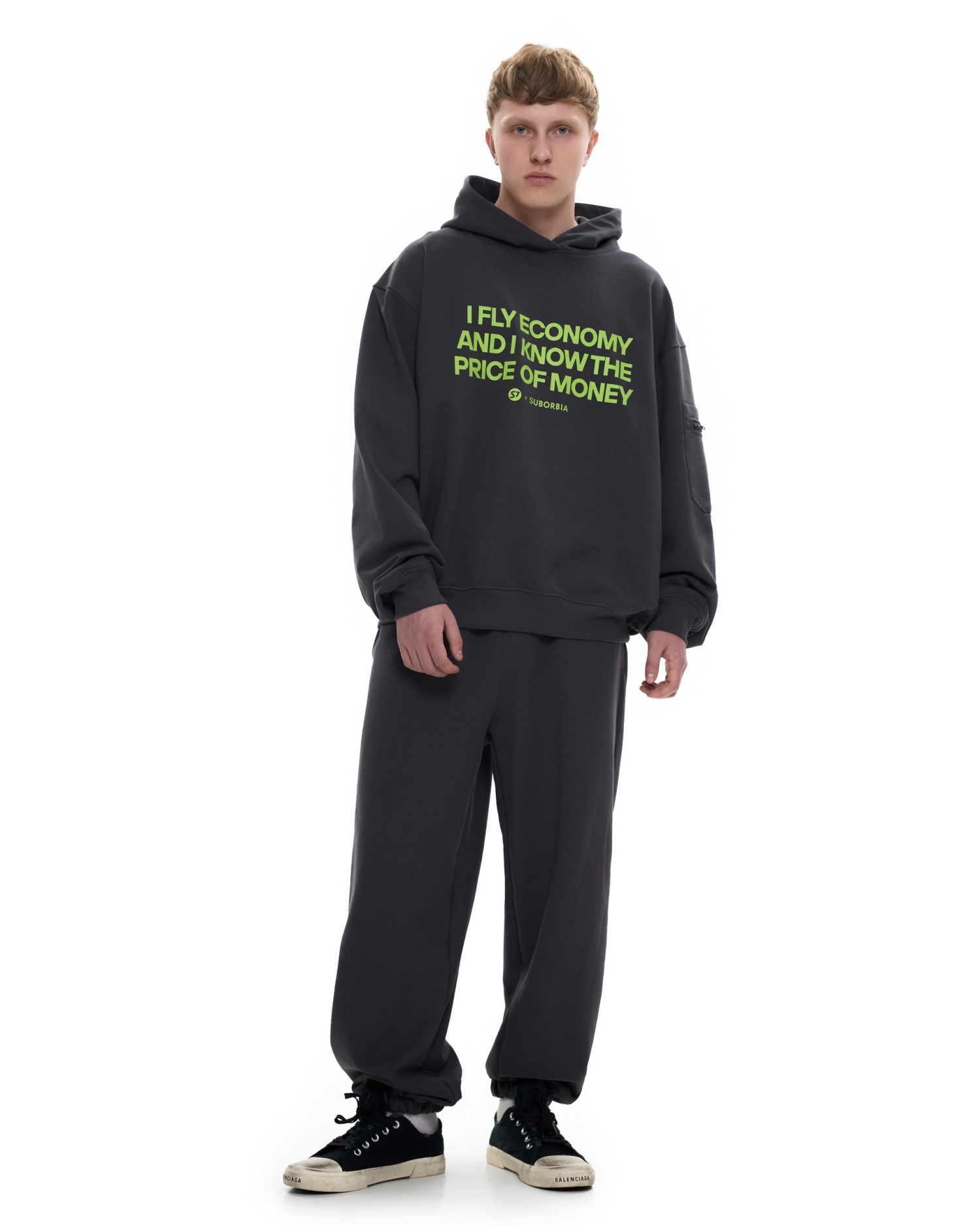 Костюм Suborbia x S7 с худи MEN Graphite Economy class