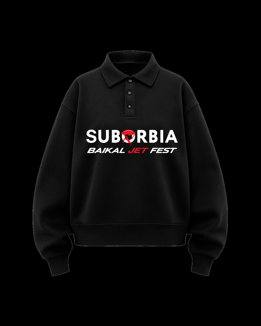 Свитшот-поло BJF Black