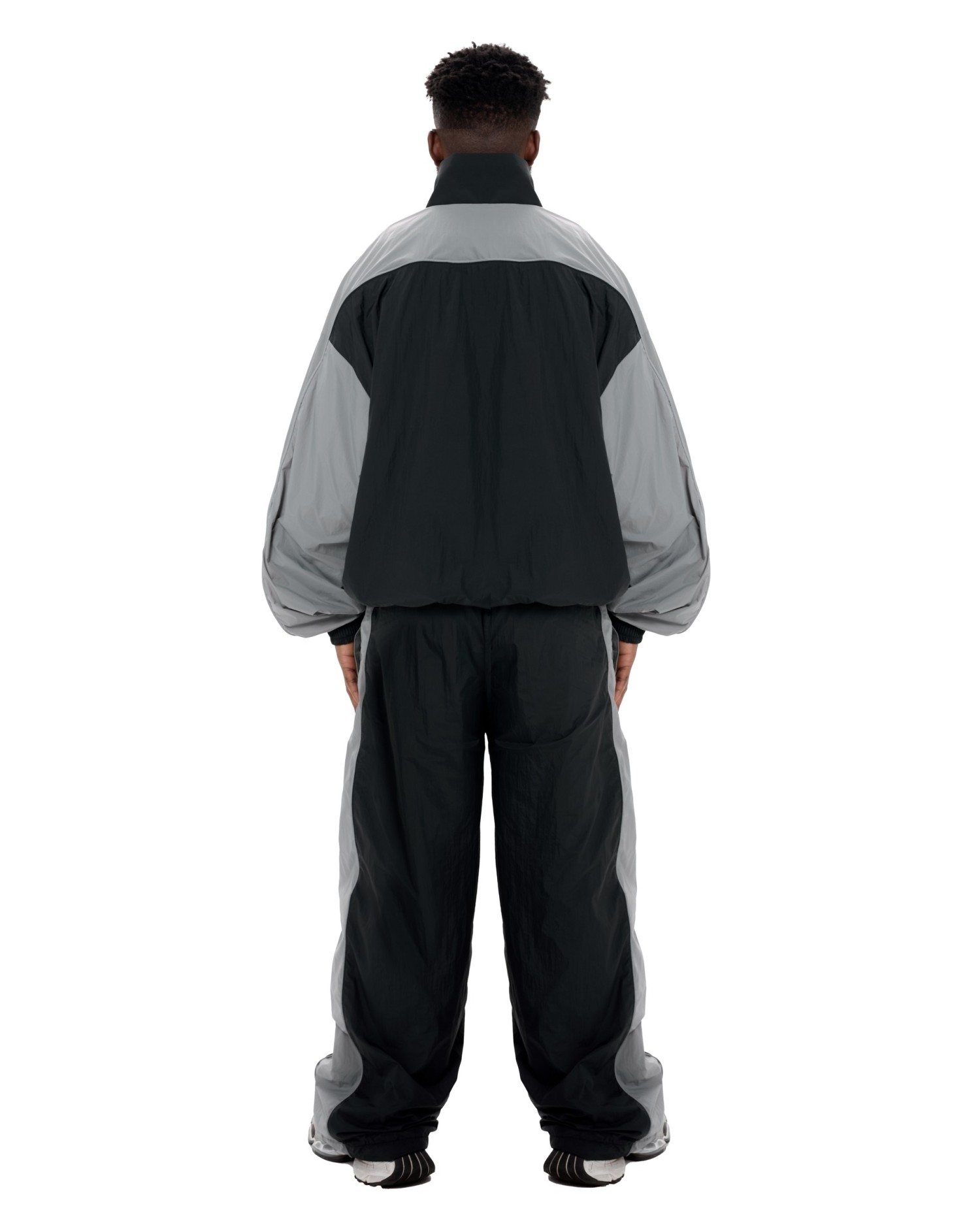 Костюм #404 MEN Black-Grey