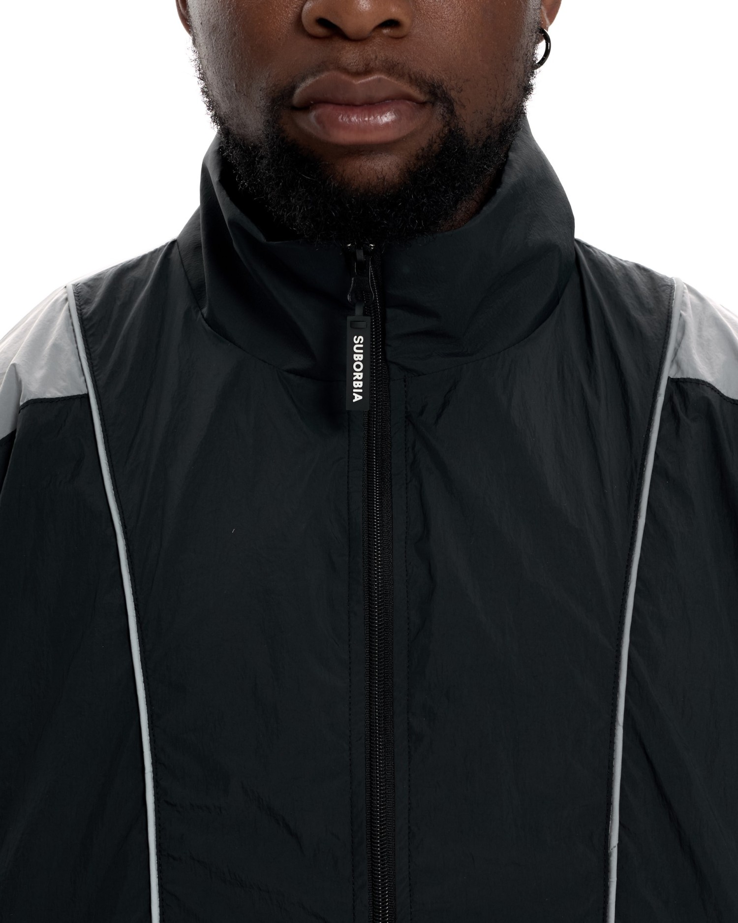 Костюм #404 MEN Black-Grey
