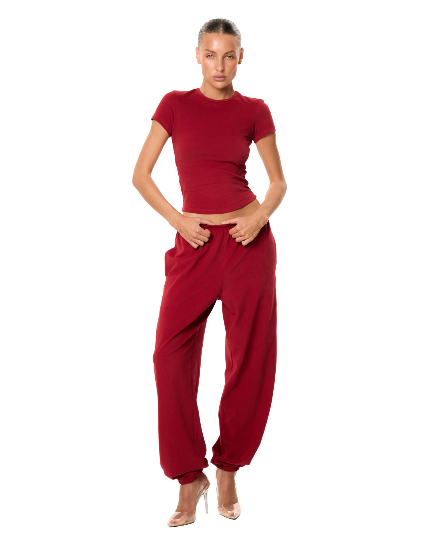 Джоггеры CASUAL ARMOR Burgundy