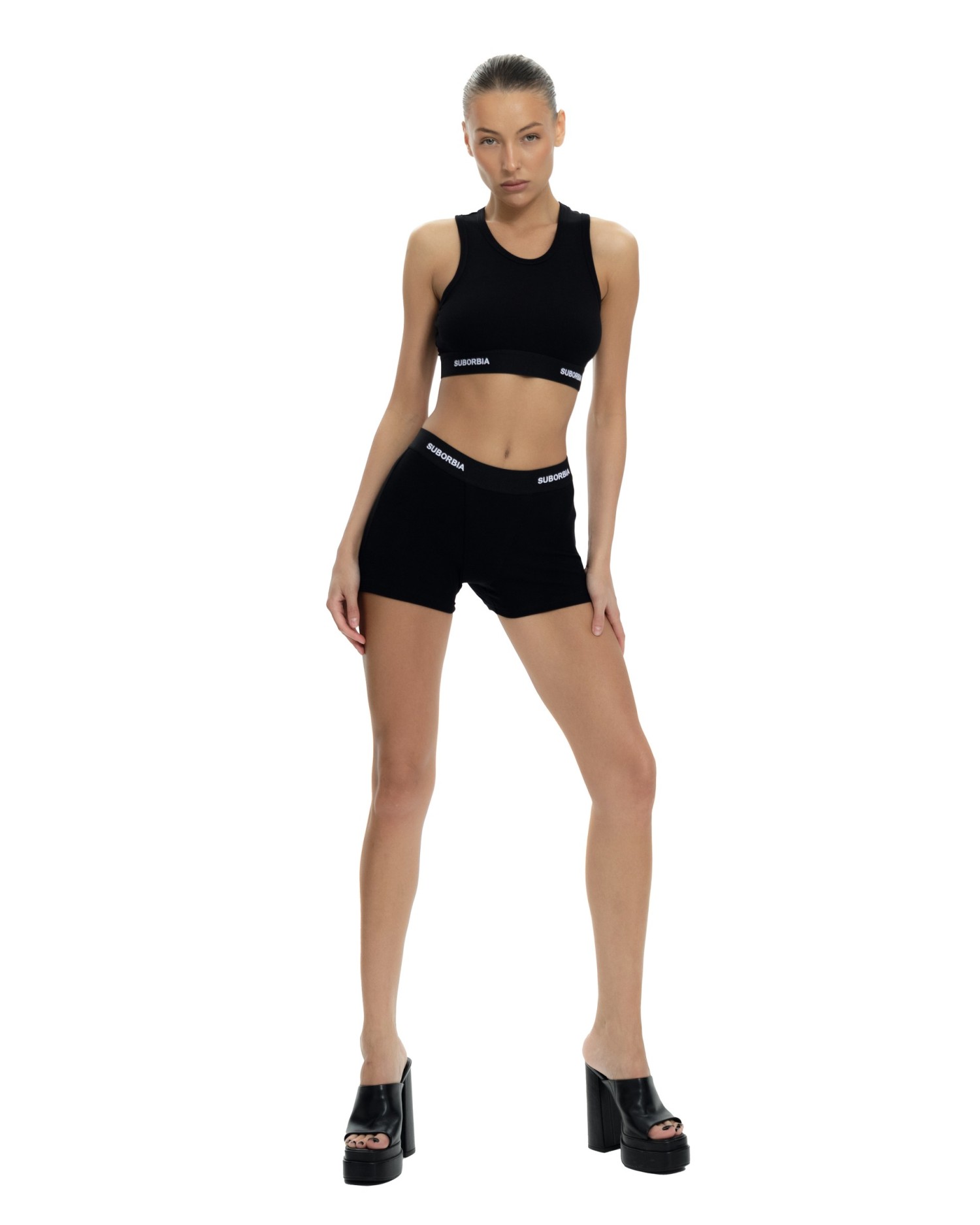 Майка crop TRUE FORM Black