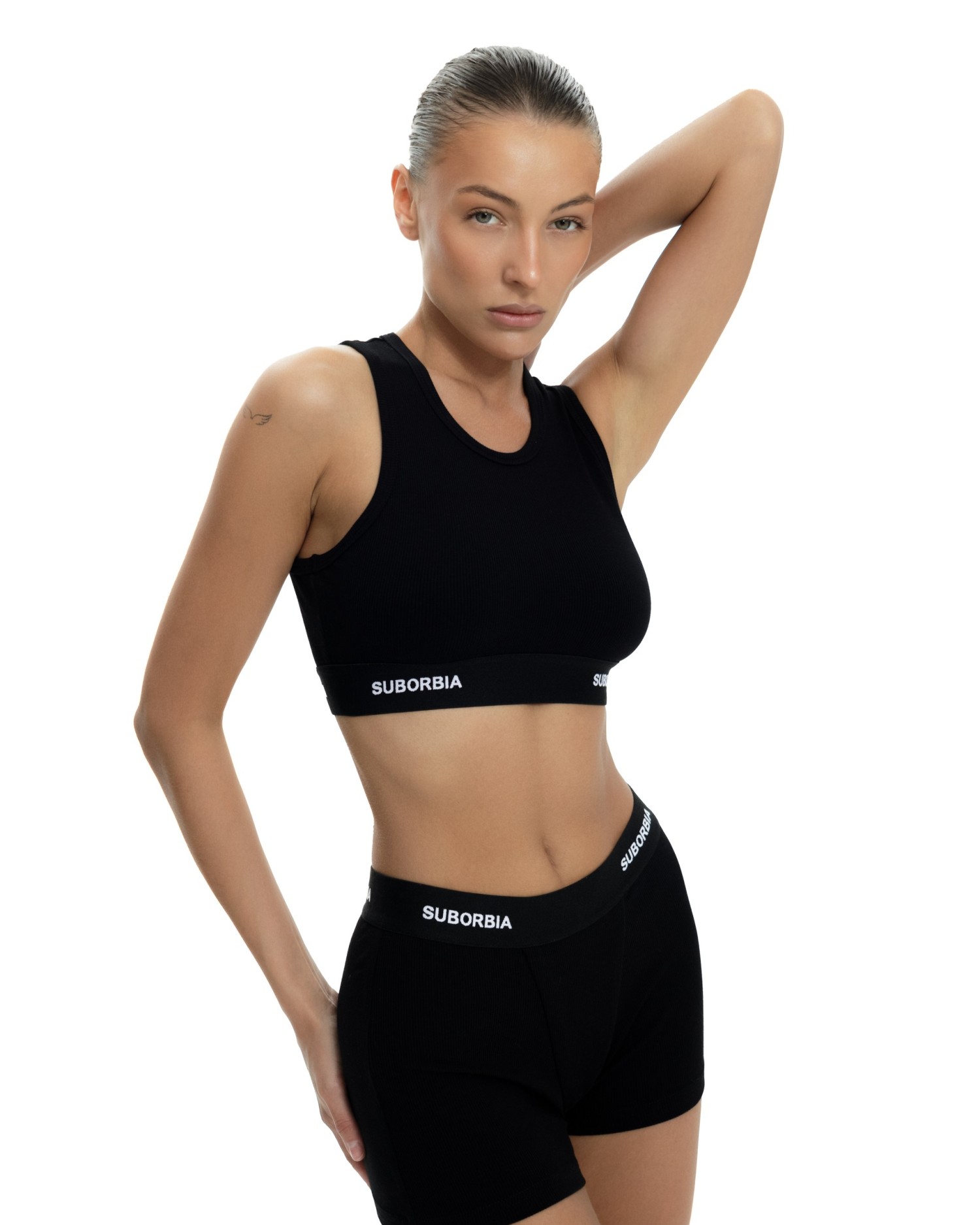 Майка crop TRUE FORM Black