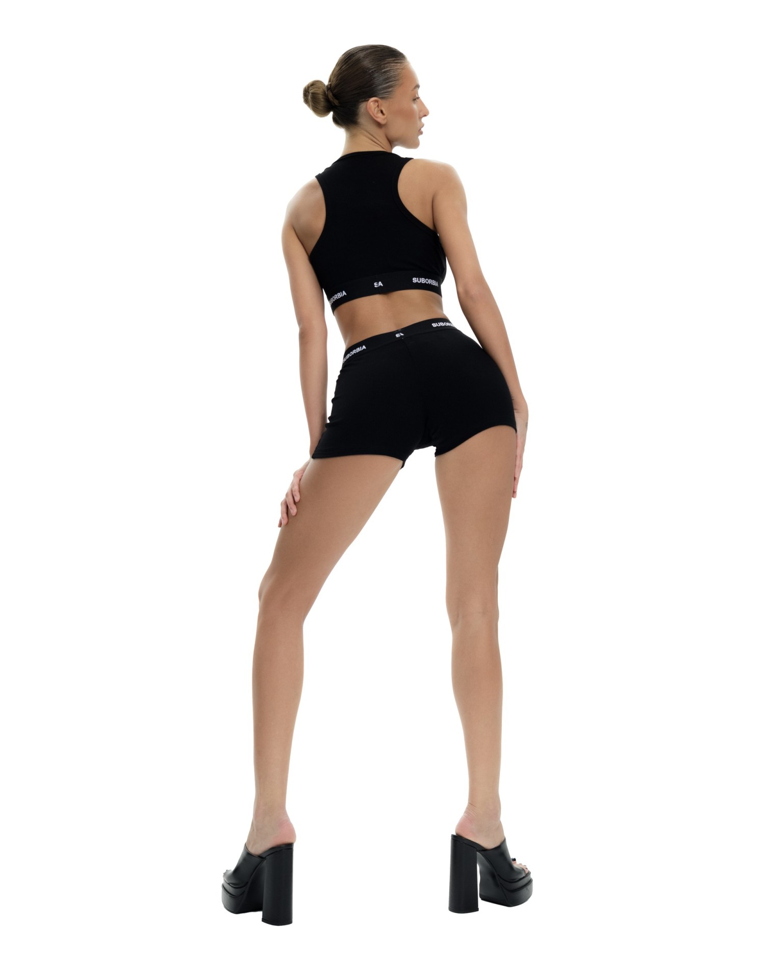 Майка crop TRUE FORM Black
