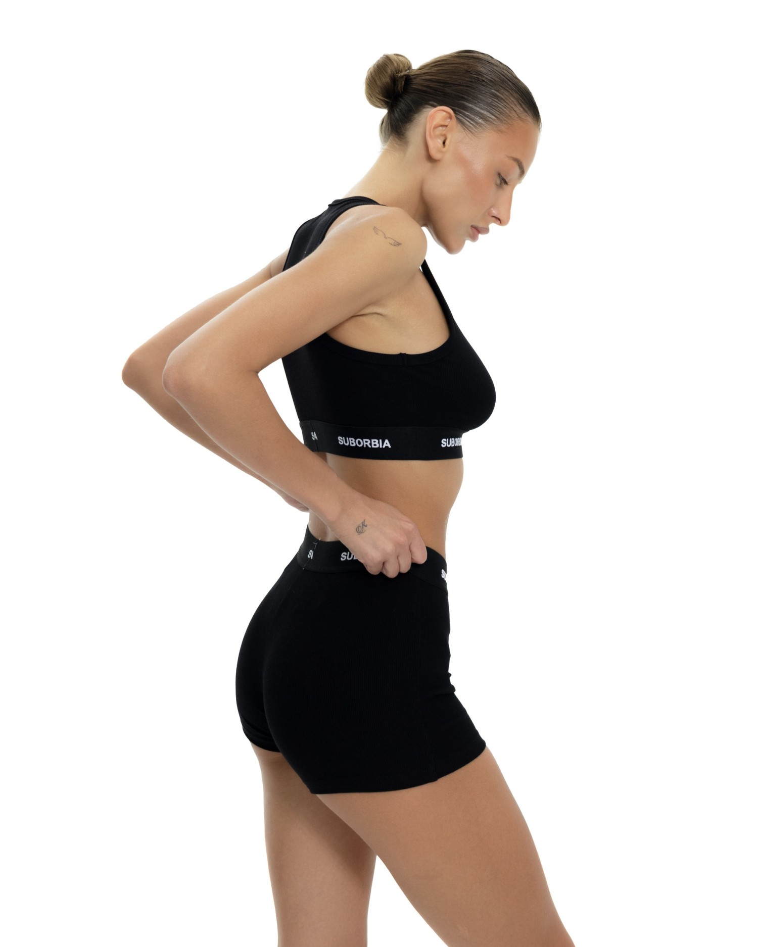 Майка crop TRUE FORM Black