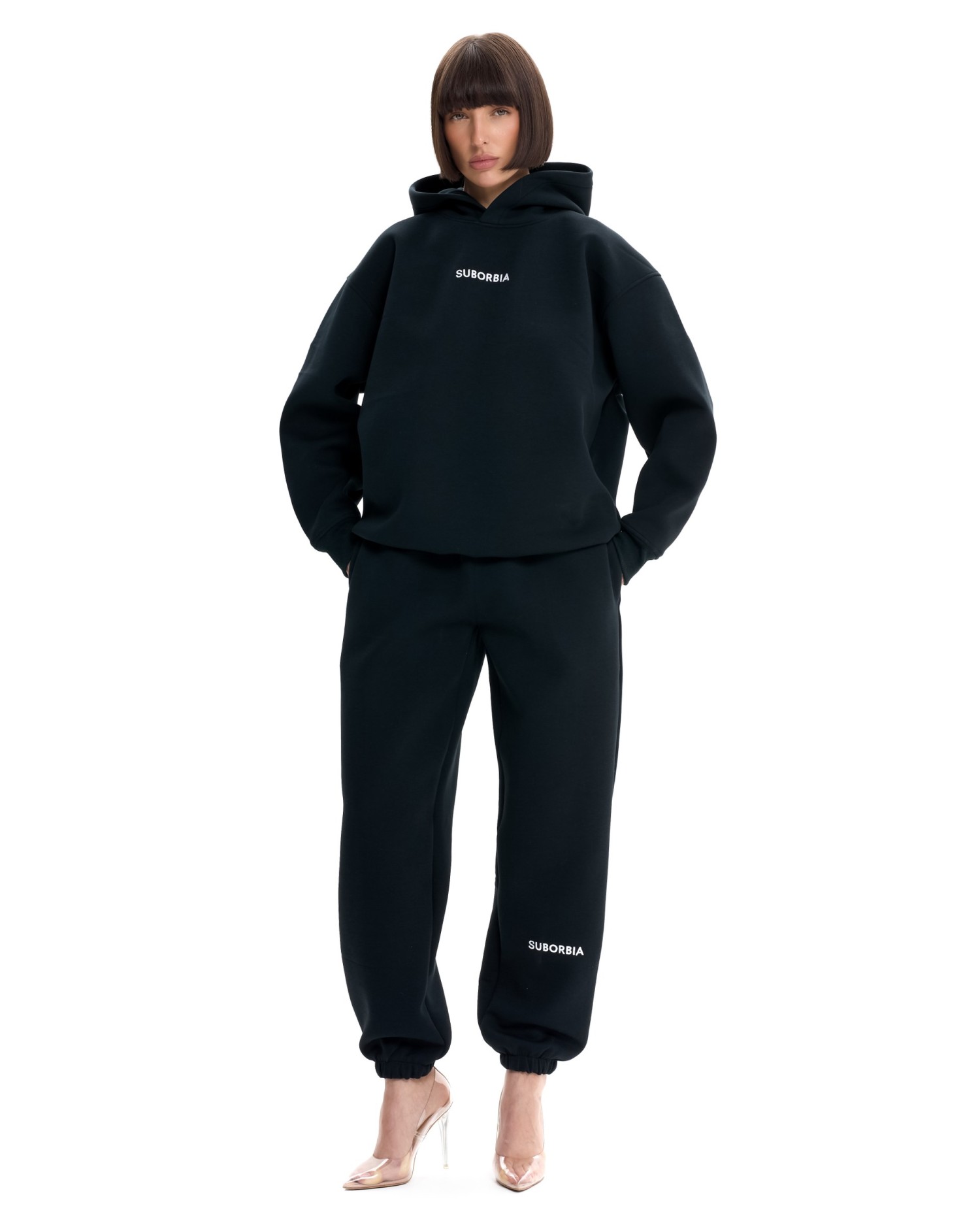 Костюм GATE BASIC с худи Black