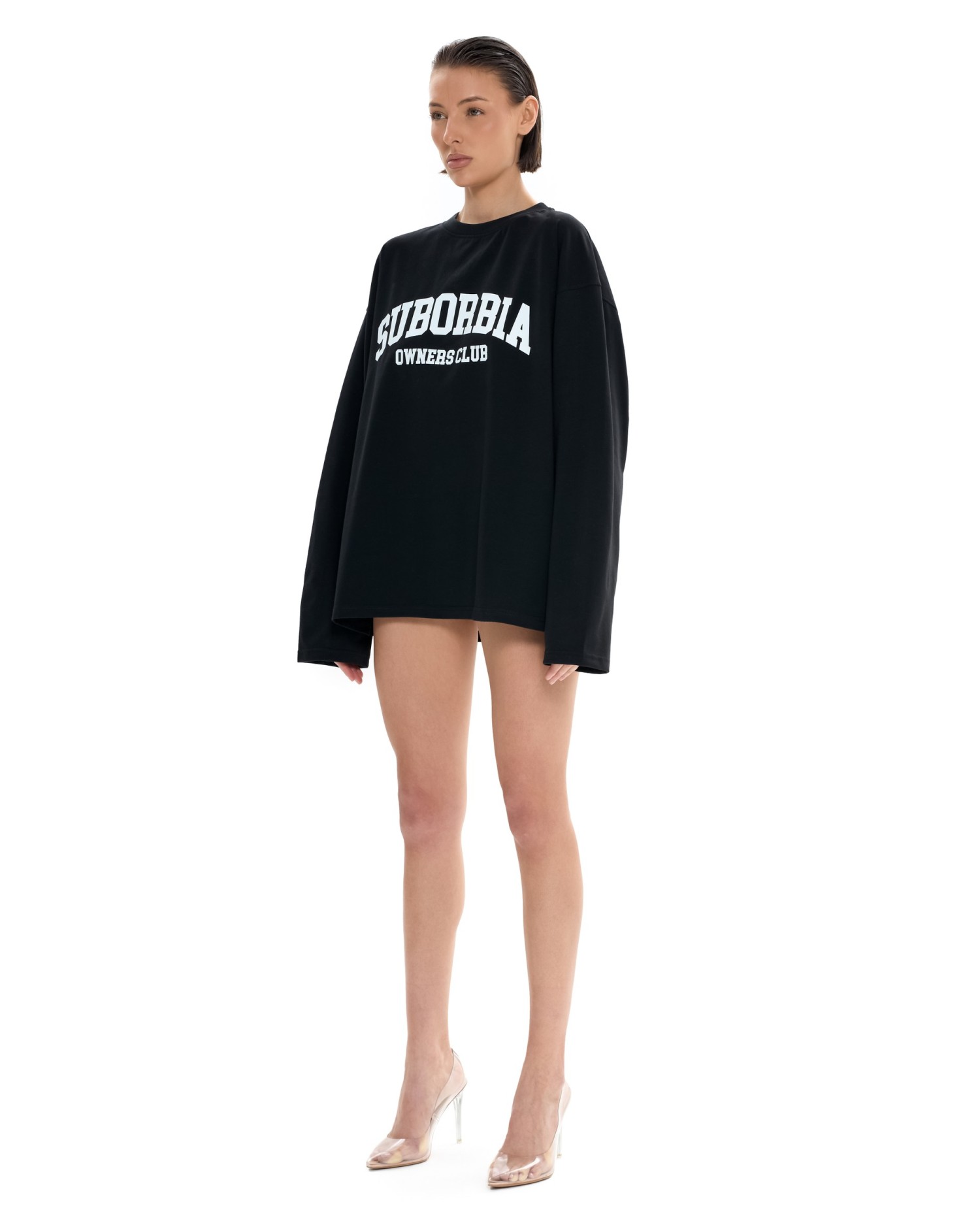 Лонгслив OWNERS CLUB Black-White