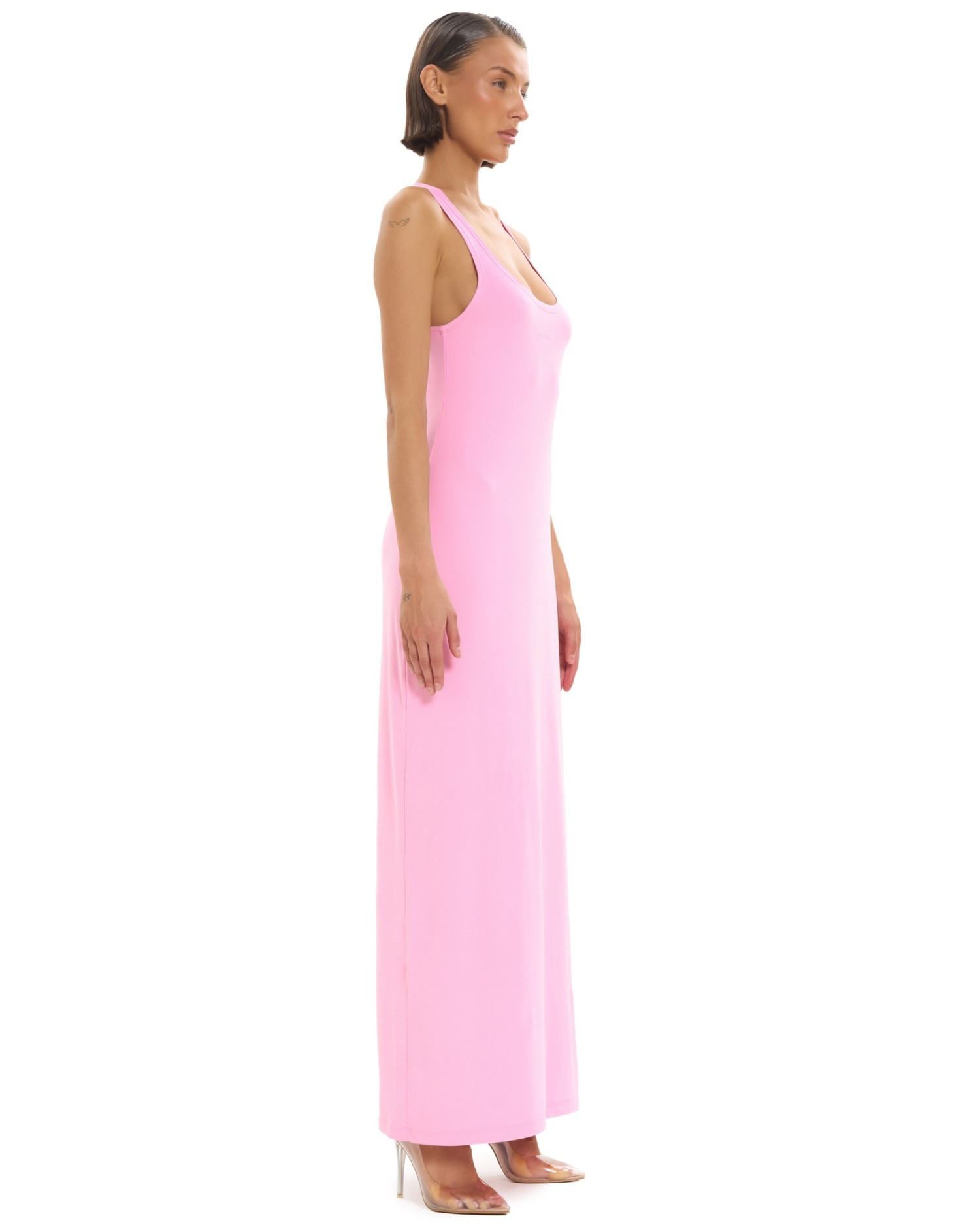 Платье BASE CLASSIC maxi Розовый