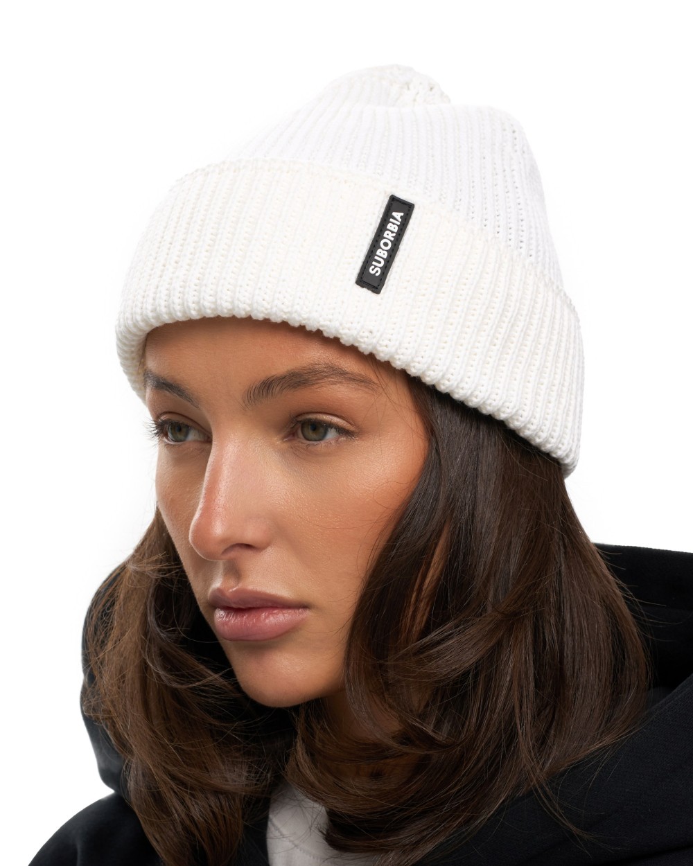 Шапка бини SUBORBIA White