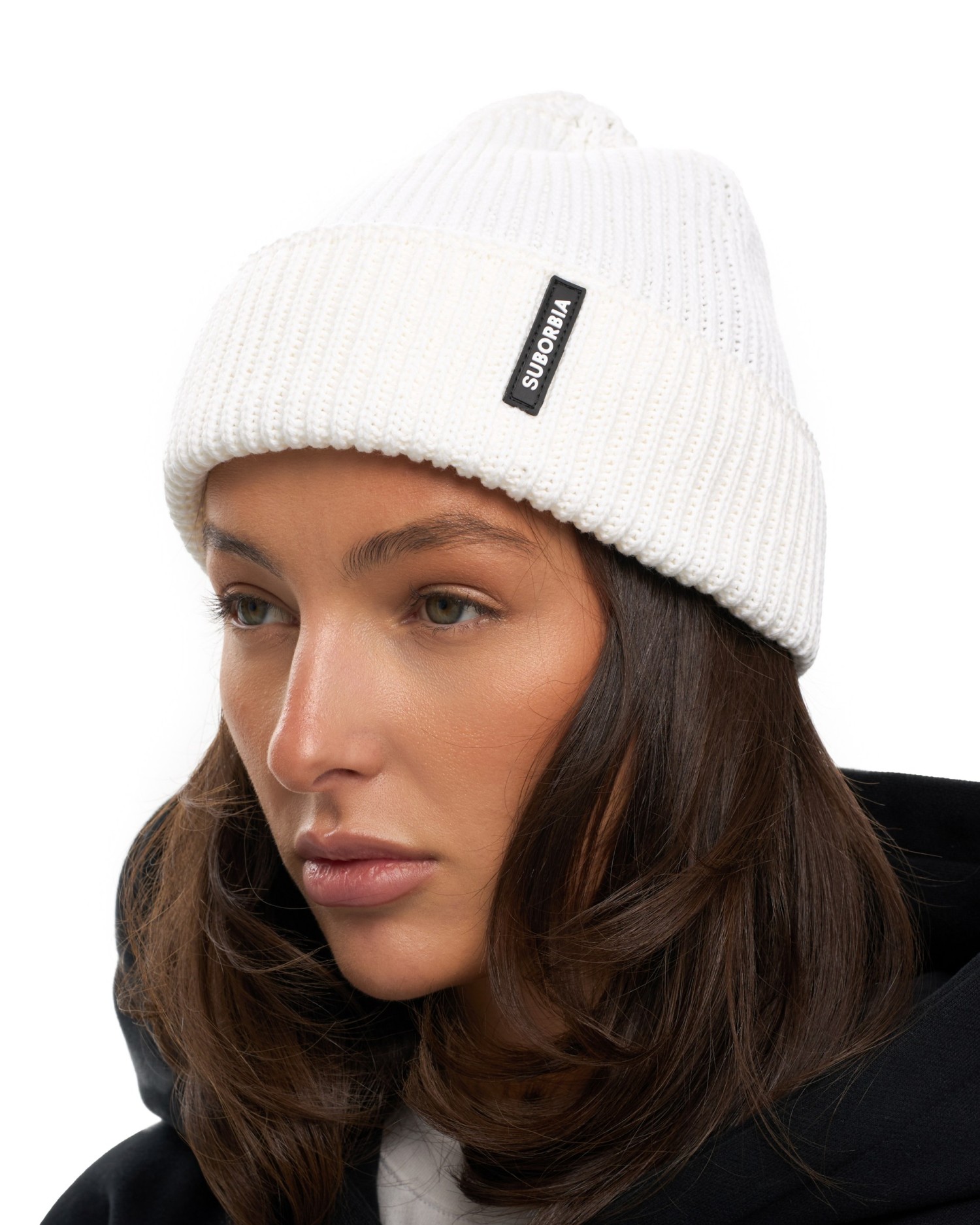 Шапка бини SUBORBIA White