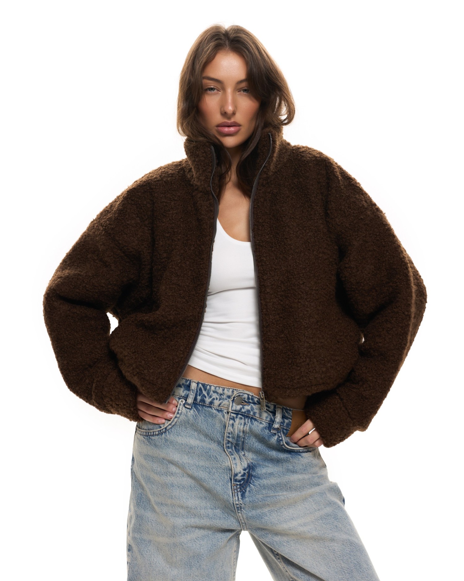 Бомбер CASUAL ARMOR Brown