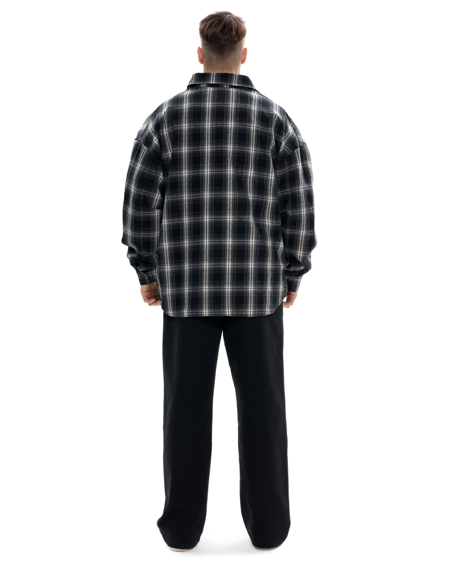 Рубашка GRID MEN Dark grey