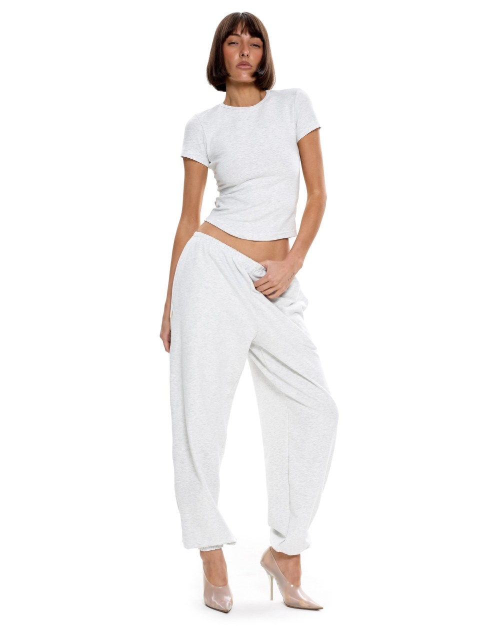 Футболка CASUAL ARMOR Светло-серый меланж