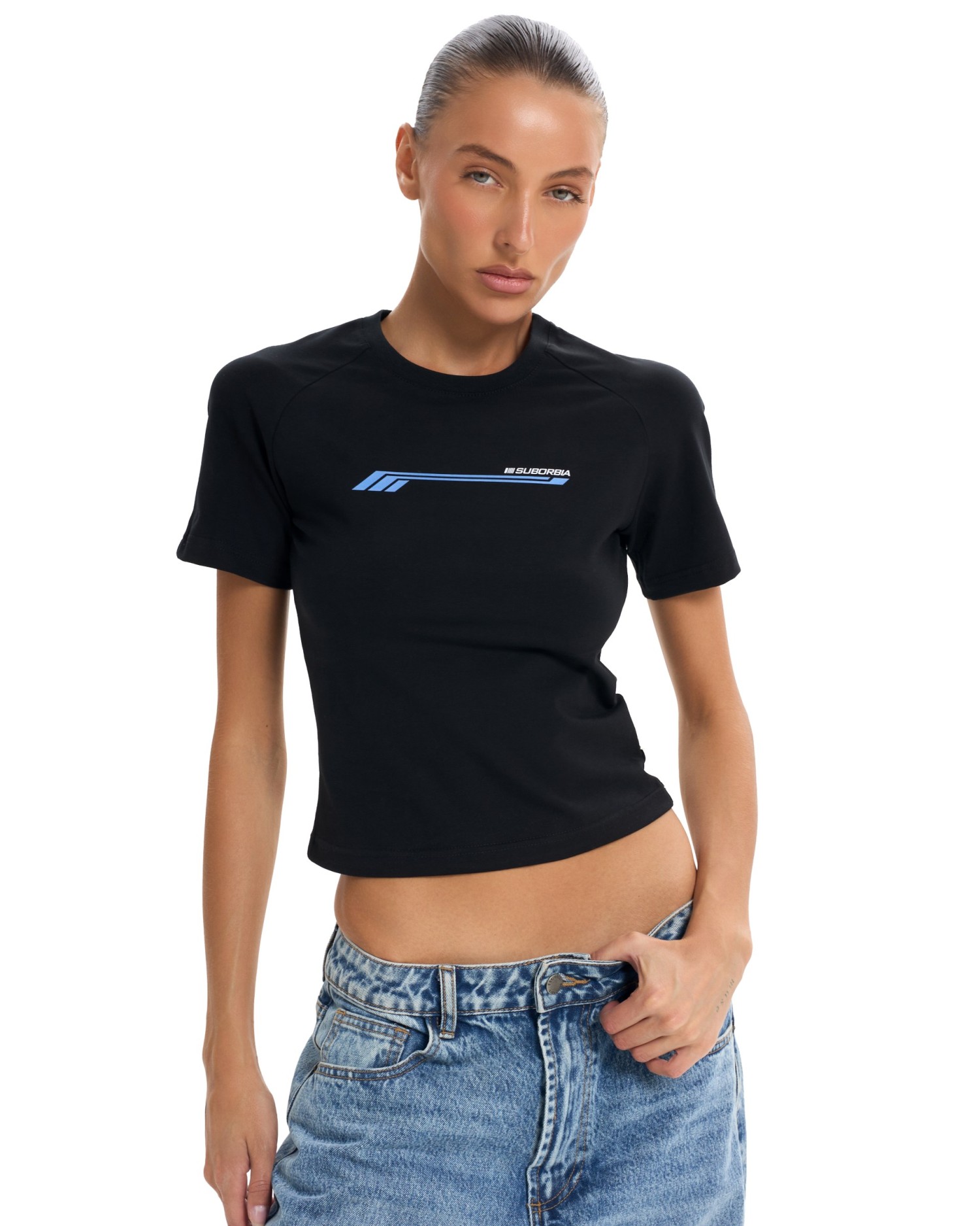 Футболка RACING мини Черный