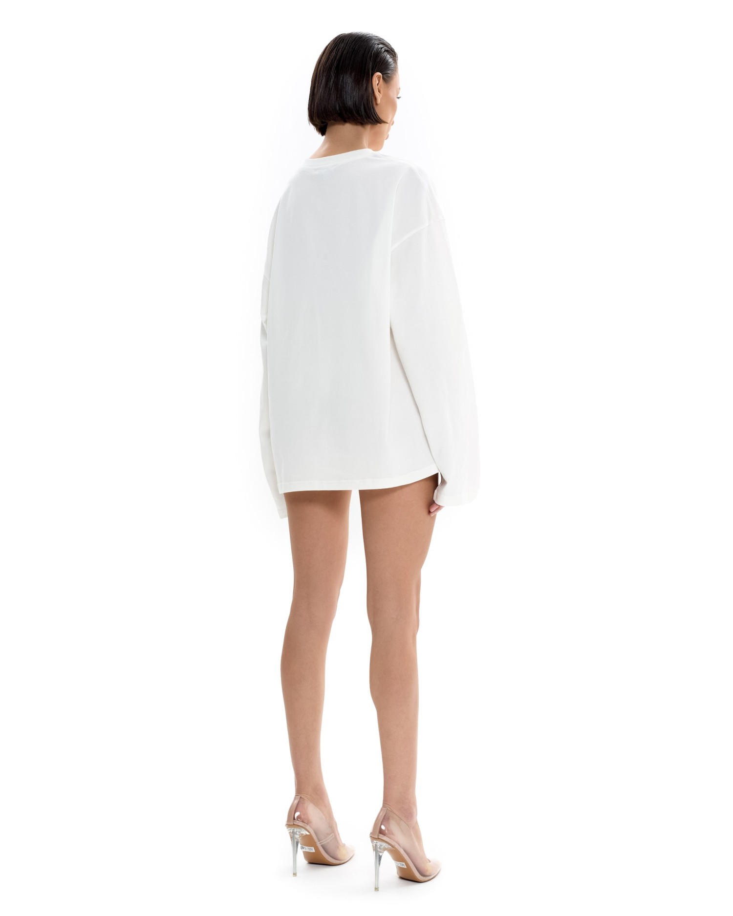 Лонгслив OWNERS CLUB White-Black