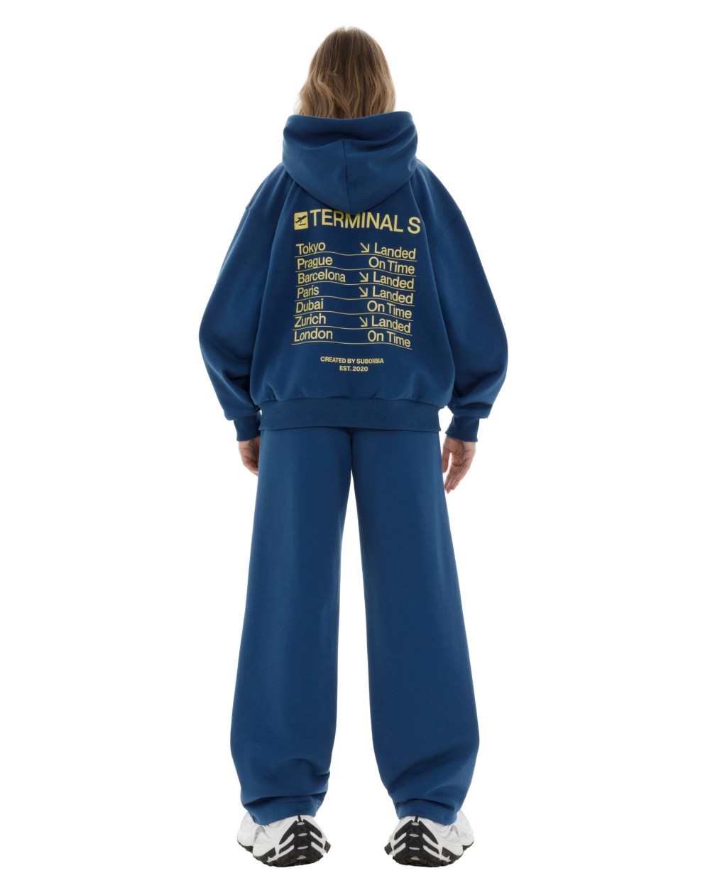 Худи ZIP TERMINAL S `25 Blue