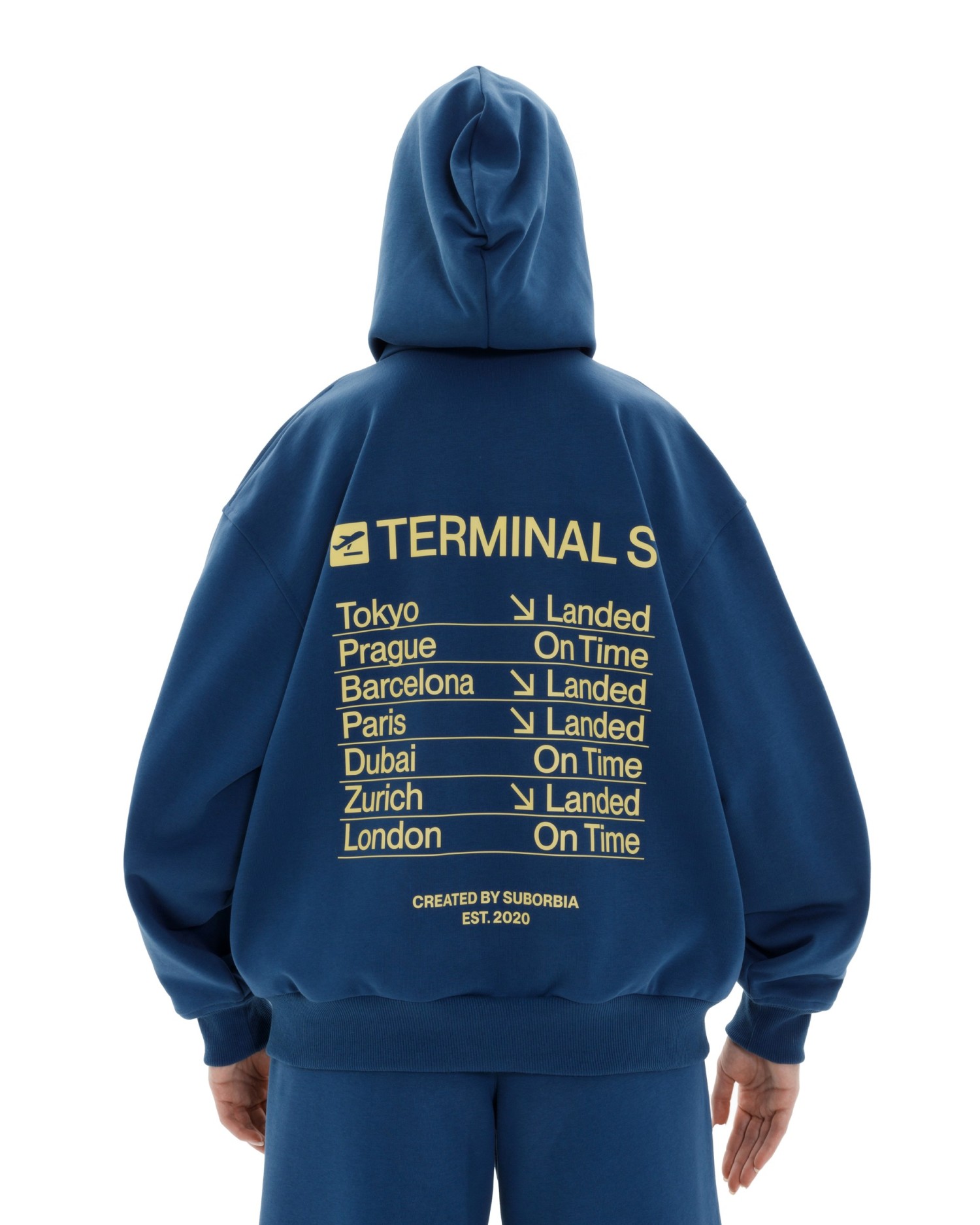 Худи ZIP TERMINAL S `25 Blue