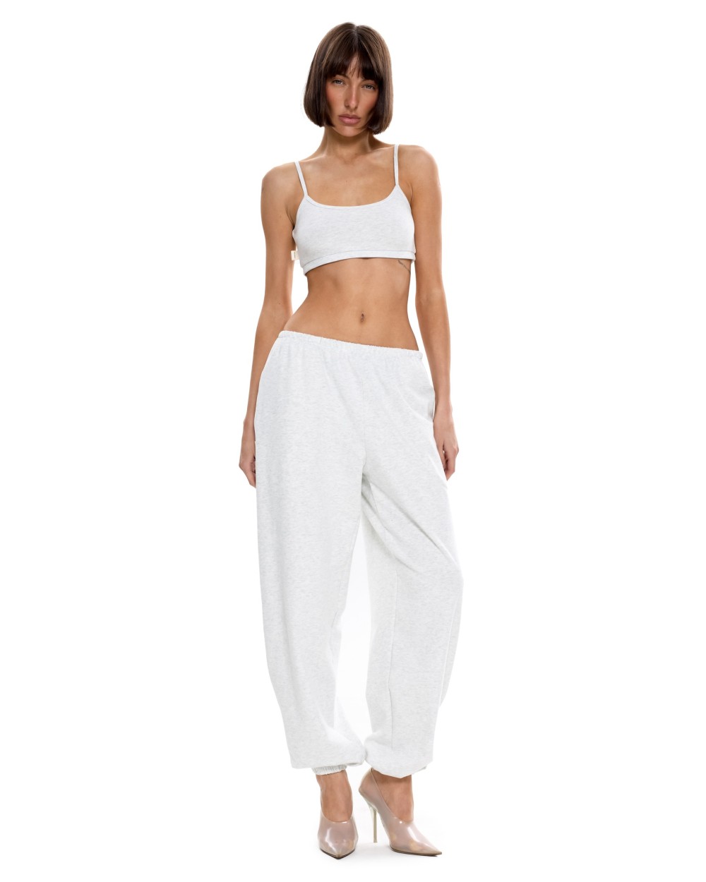 Джоггеры CASUAL ARMOR Светло-серый меланж