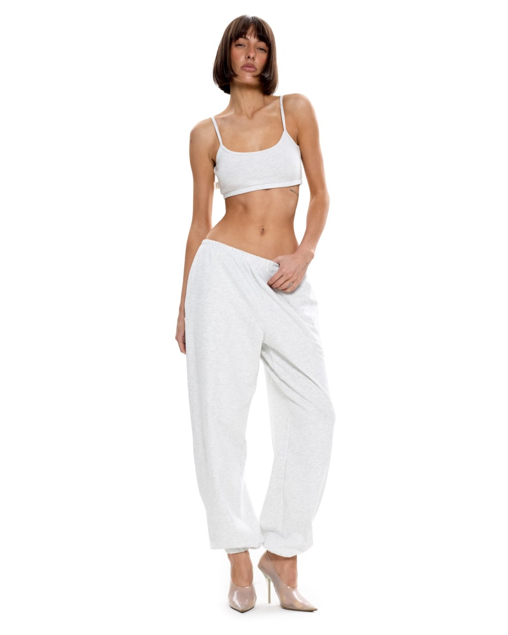 Джоггеры CASUAL ARMOR Светло-серый меланж