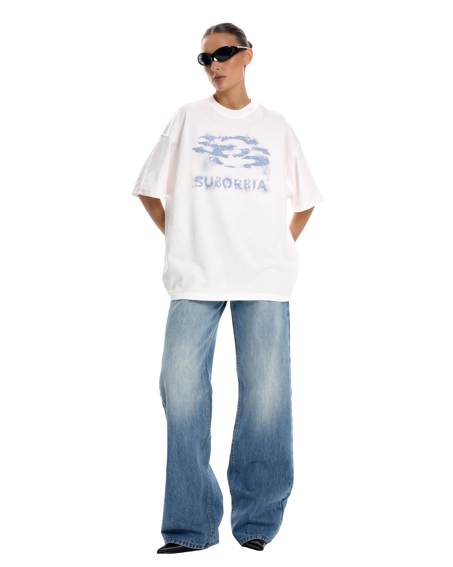Футболка JPG13 White-Blue