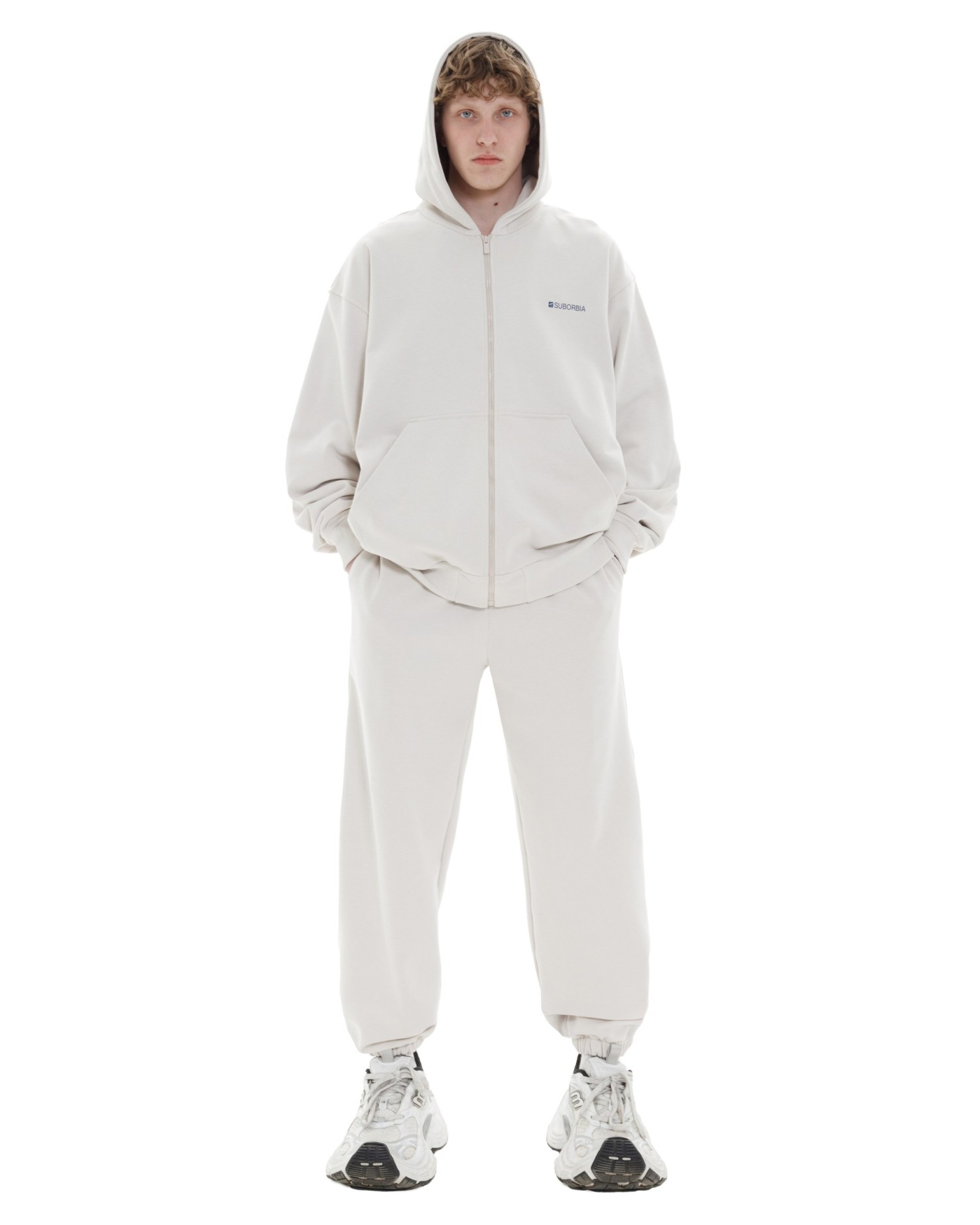Джоггеры TERMINAL S `25 MEN White stone