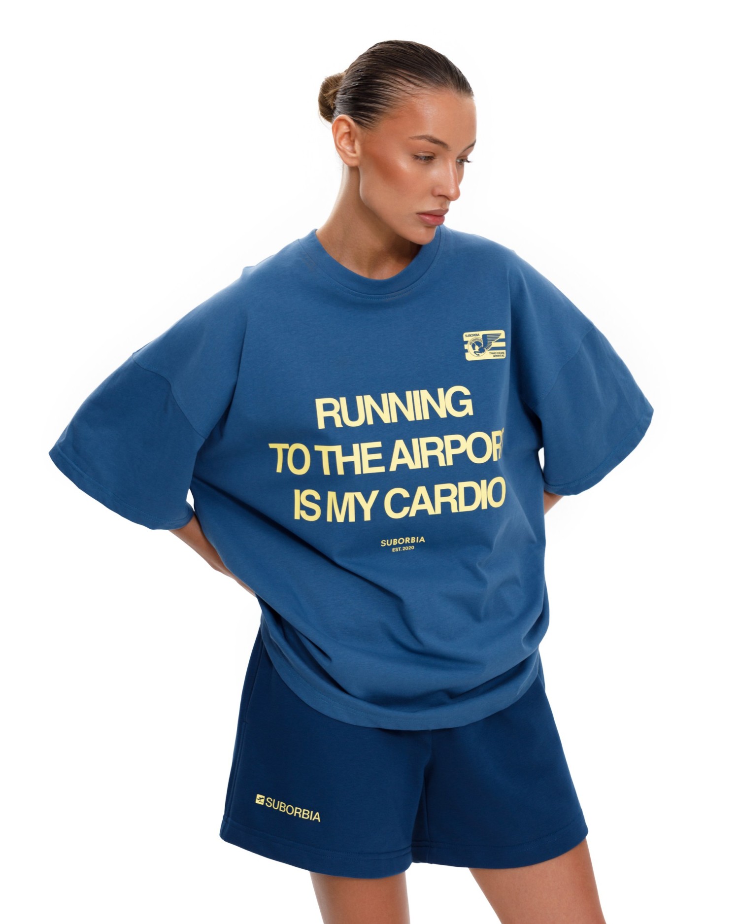 Футболка RUNNING CARDIO Blue