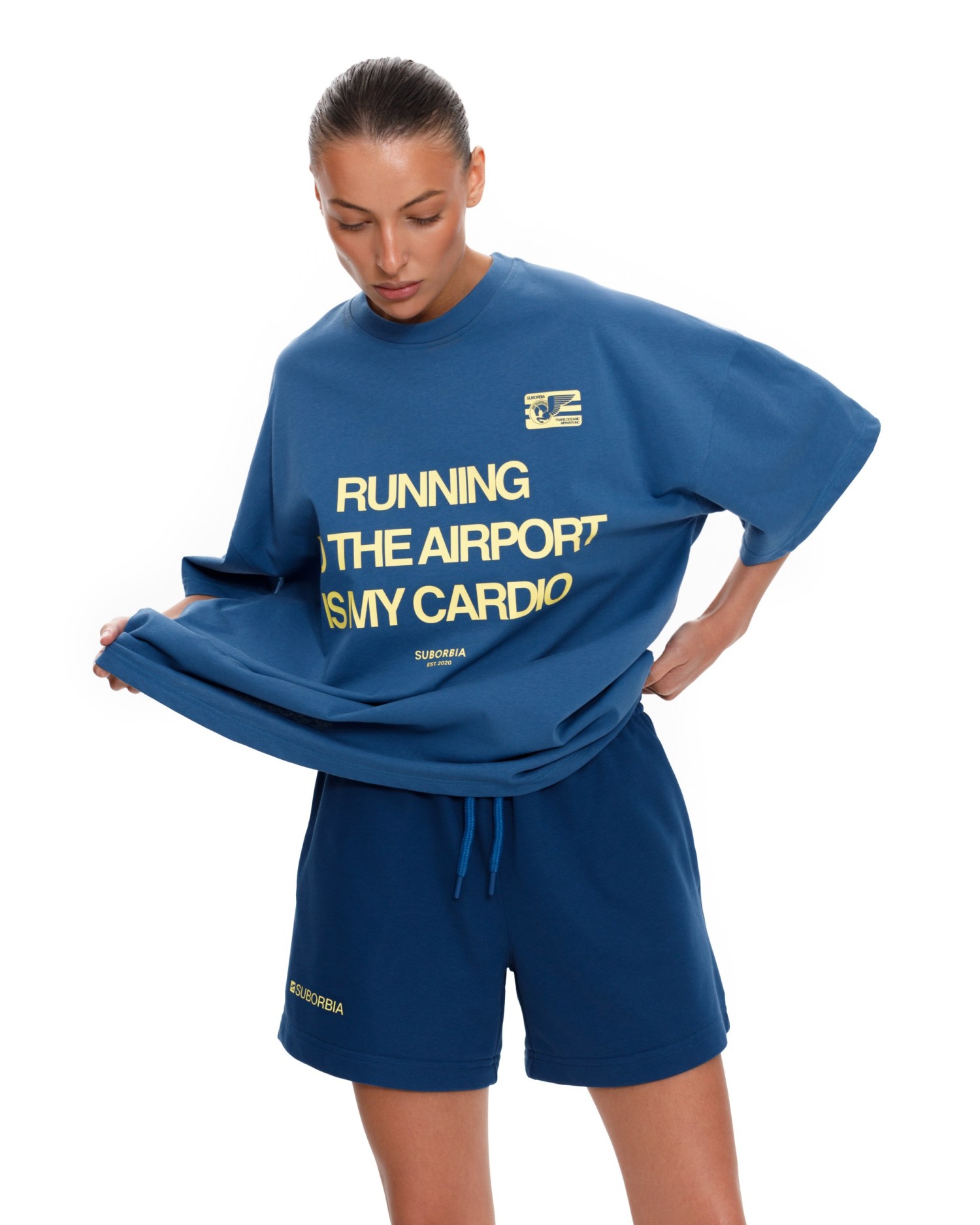 Футболка RUNNING CARDIO Blue