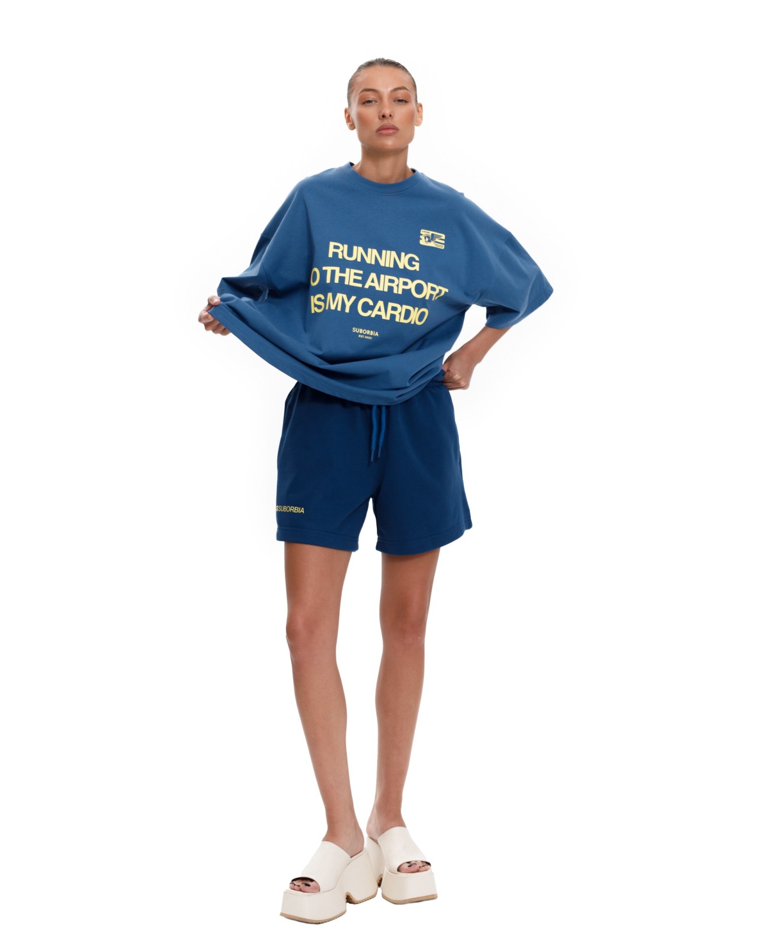 Футболка RUNNING CARDIO Blue