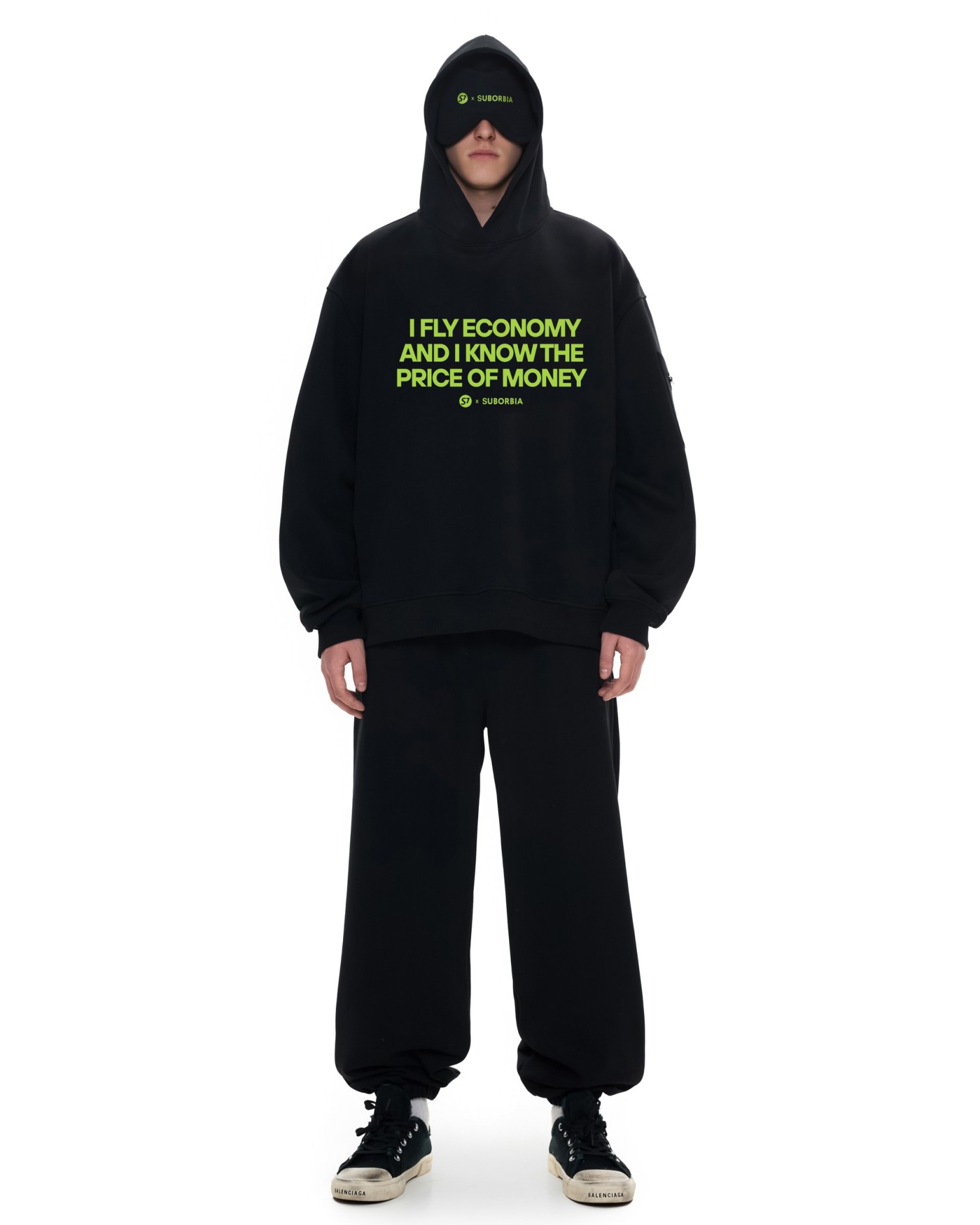 Костюм Suborbia x S7 с худи MEN Black Economy class