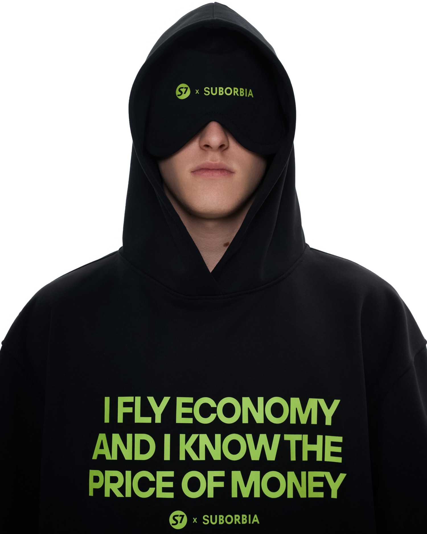 Костюм Suborbia x S7 с худи MEN Black Economy class