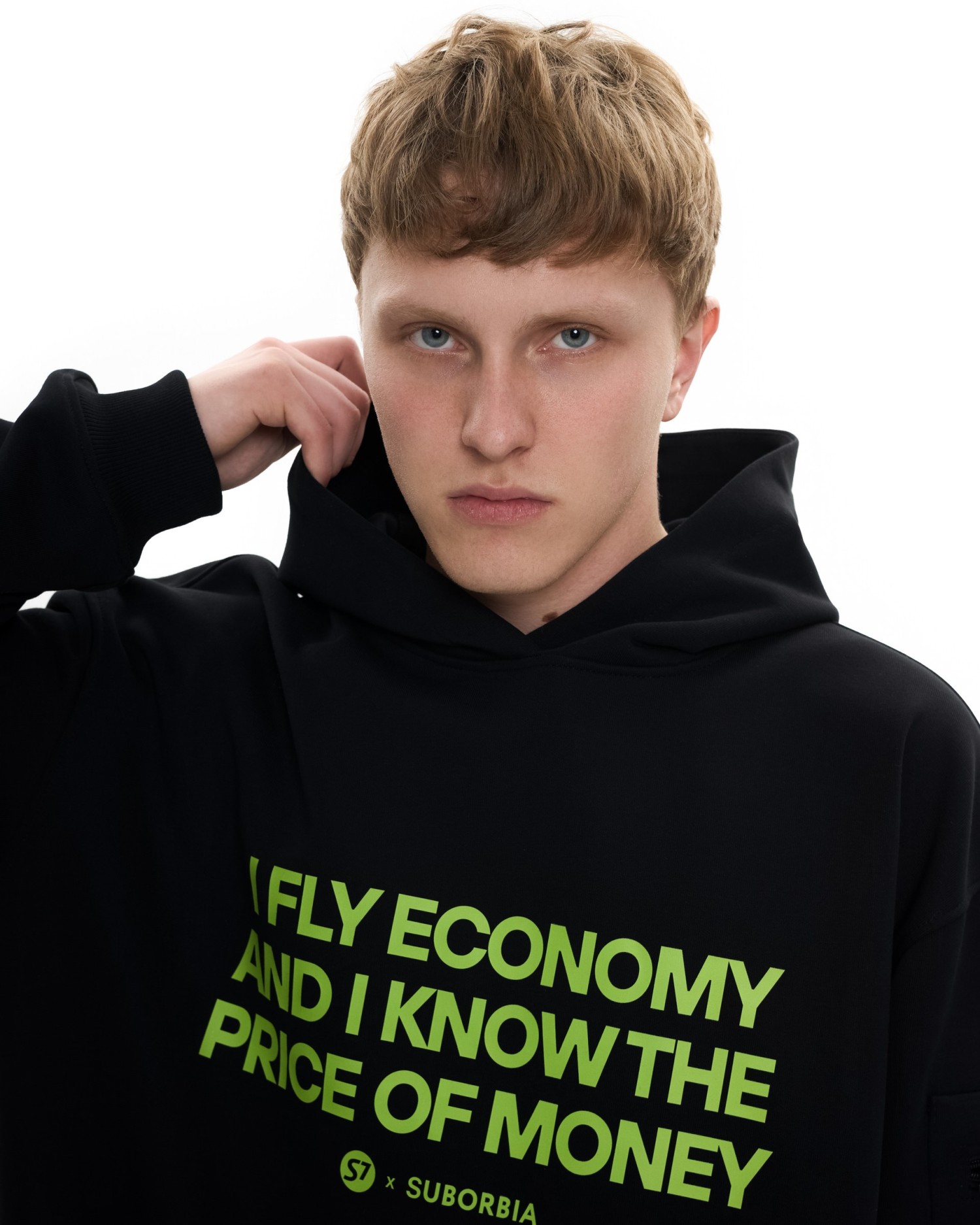 Костюм Suborbia x S7 с худи MEN Black Economy class