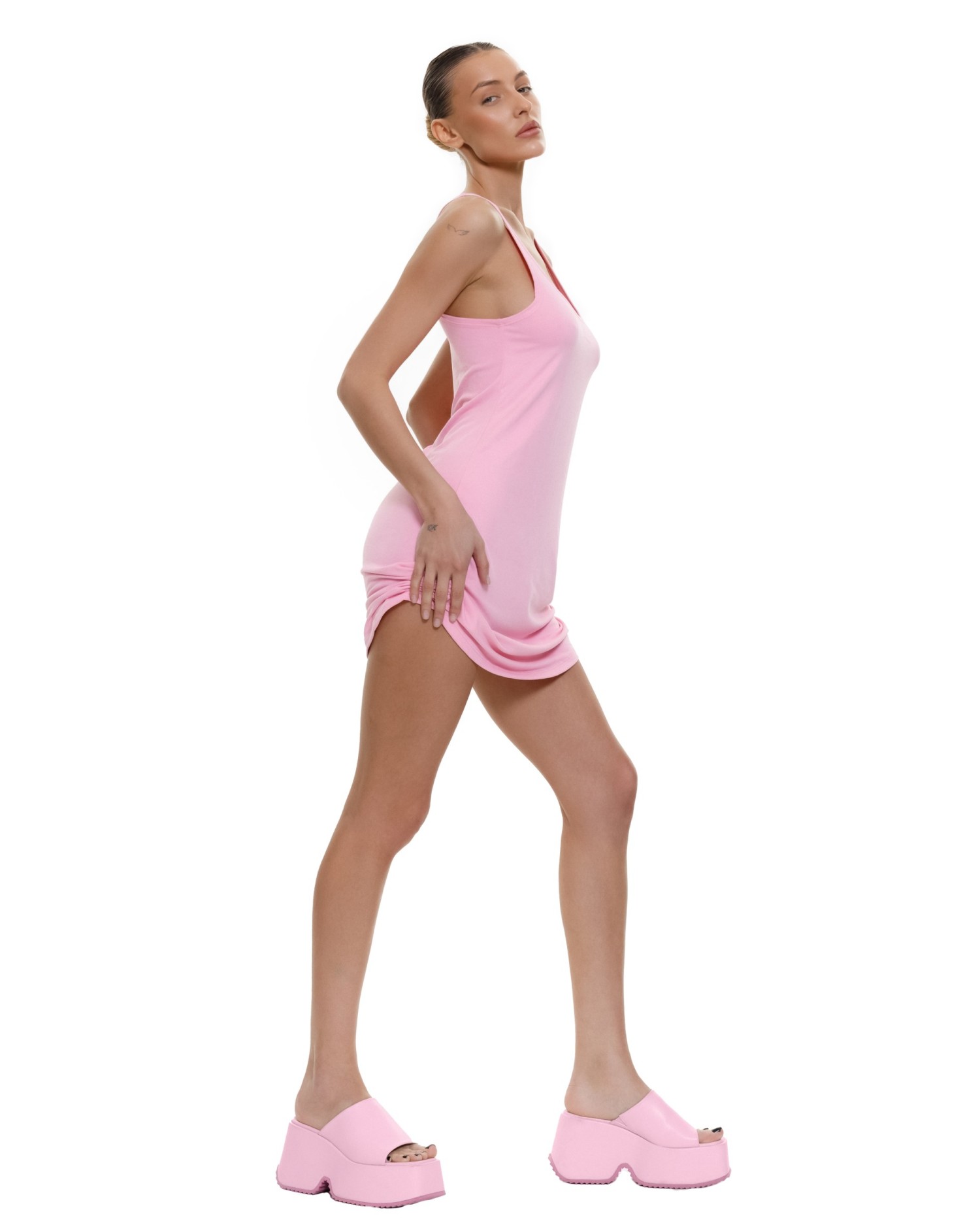 Платье BASE CLASSIC mini Pink