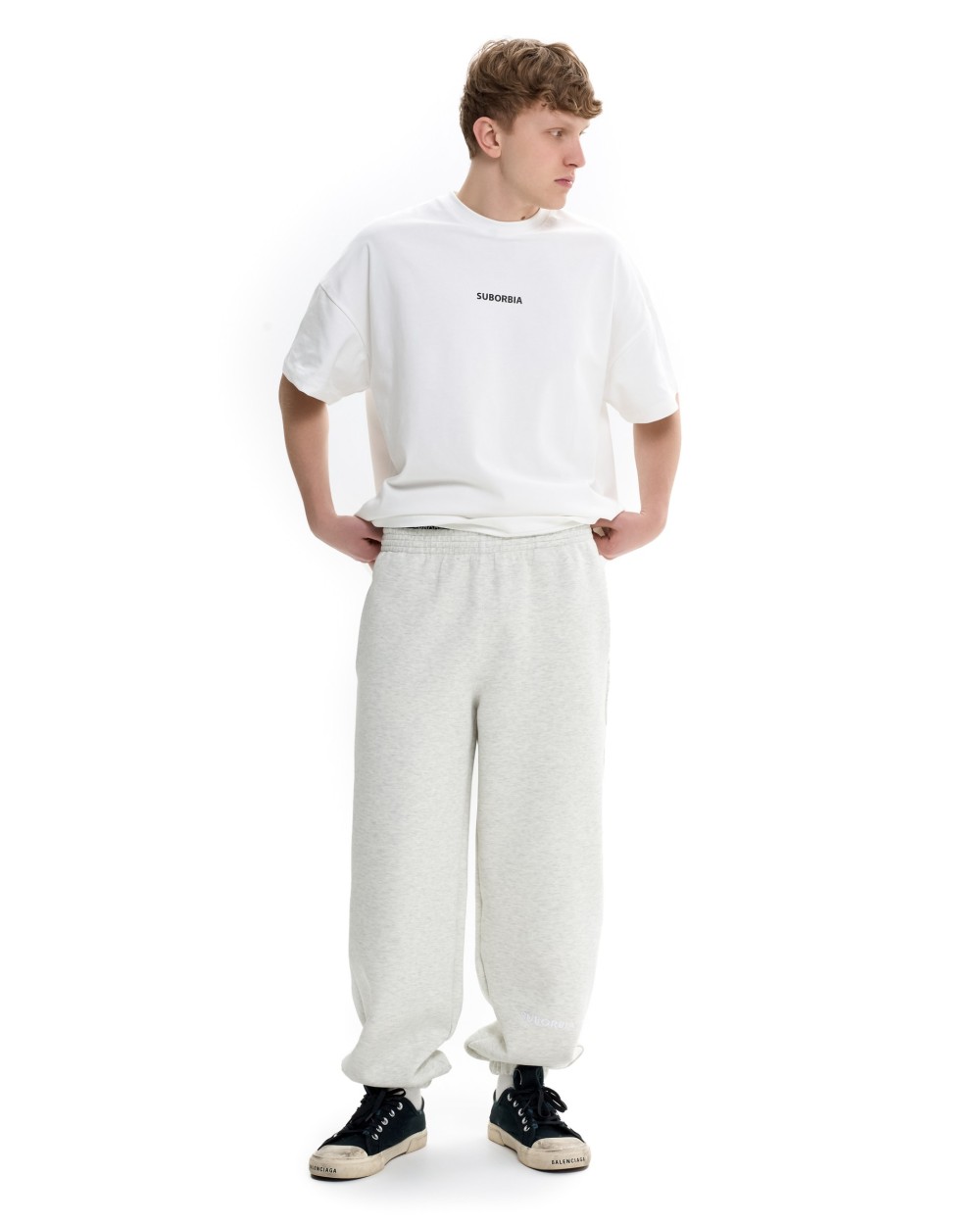 Джоггеры GATE MEN Grey melange